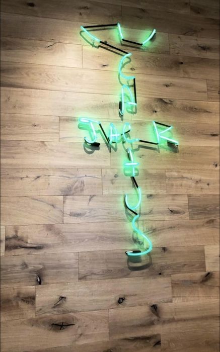 travis scott neon sign stockx