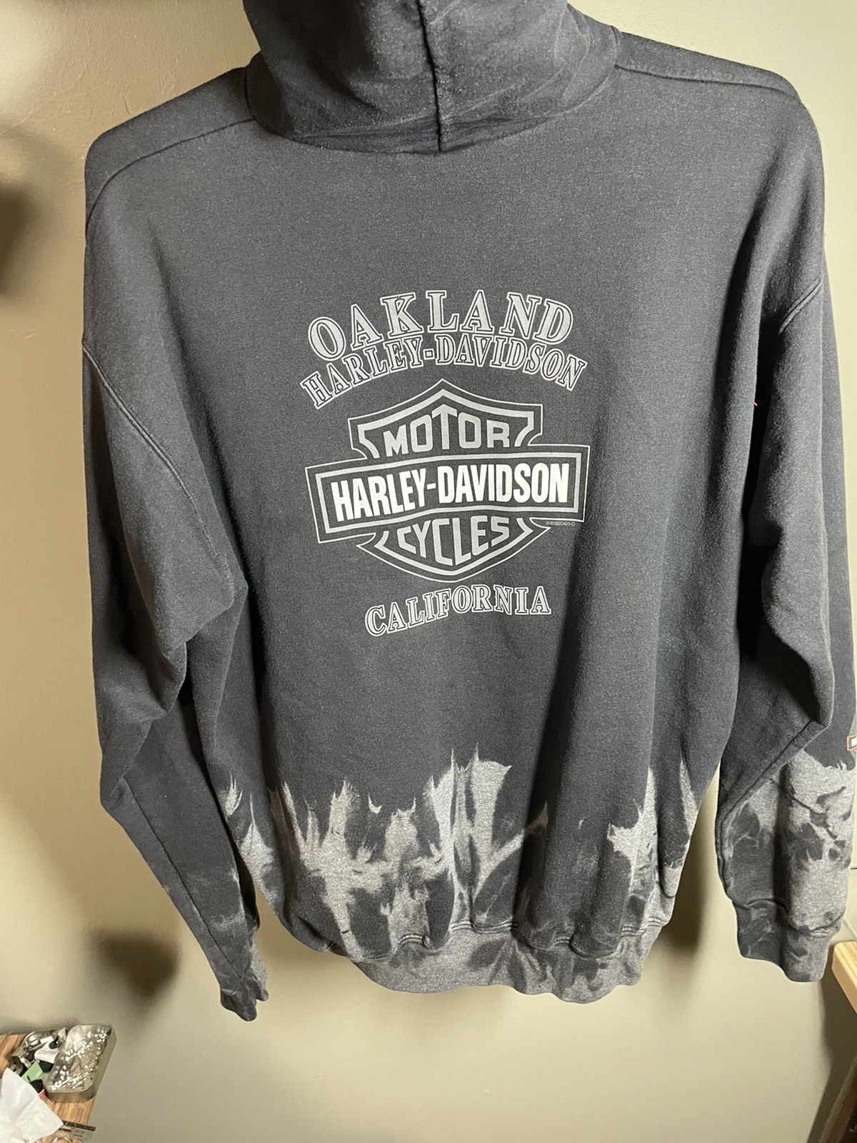 Harley Davidson Custom Defective Garments Harley Davidson hoodie Size US XXL / EU 58 / 5 - 2 Thumbnail