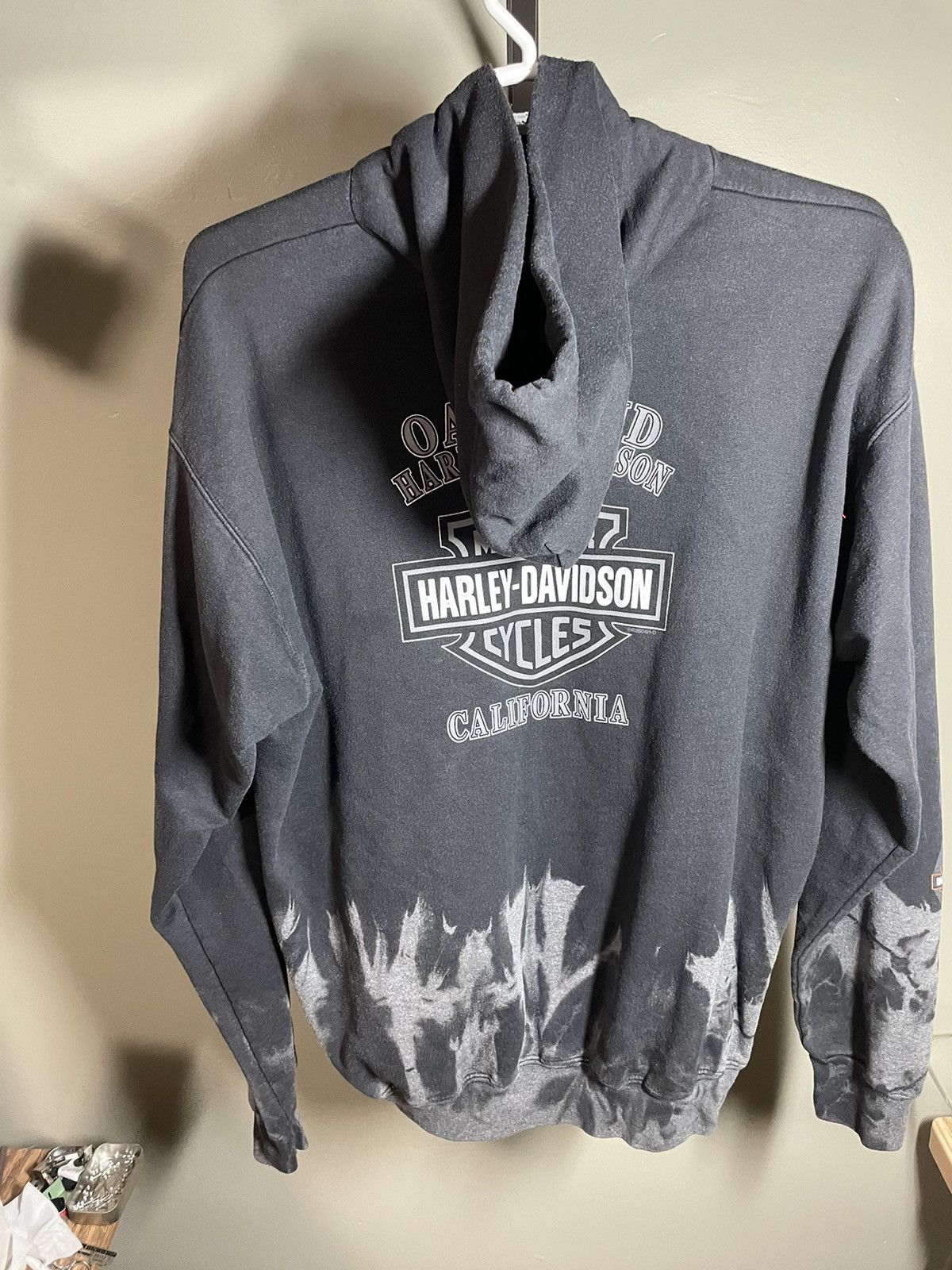 Harley Davidson Custom Defective Garments Harley Davidson hoodie Size US XXL / EU 58 / 5 - 3 Thumbnail