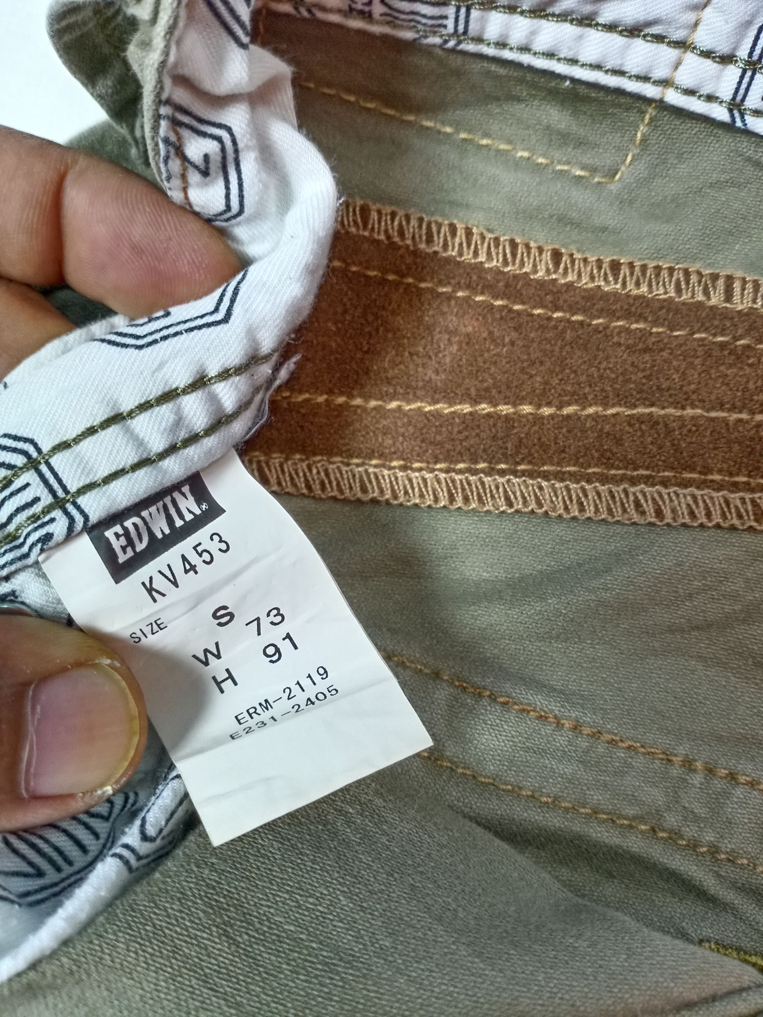 Edwin × Japanese Brand Edwin Tactical Multipocket Bondage Style Cargo Pant Size US 30 / EU 46 - 9 Thumbnail