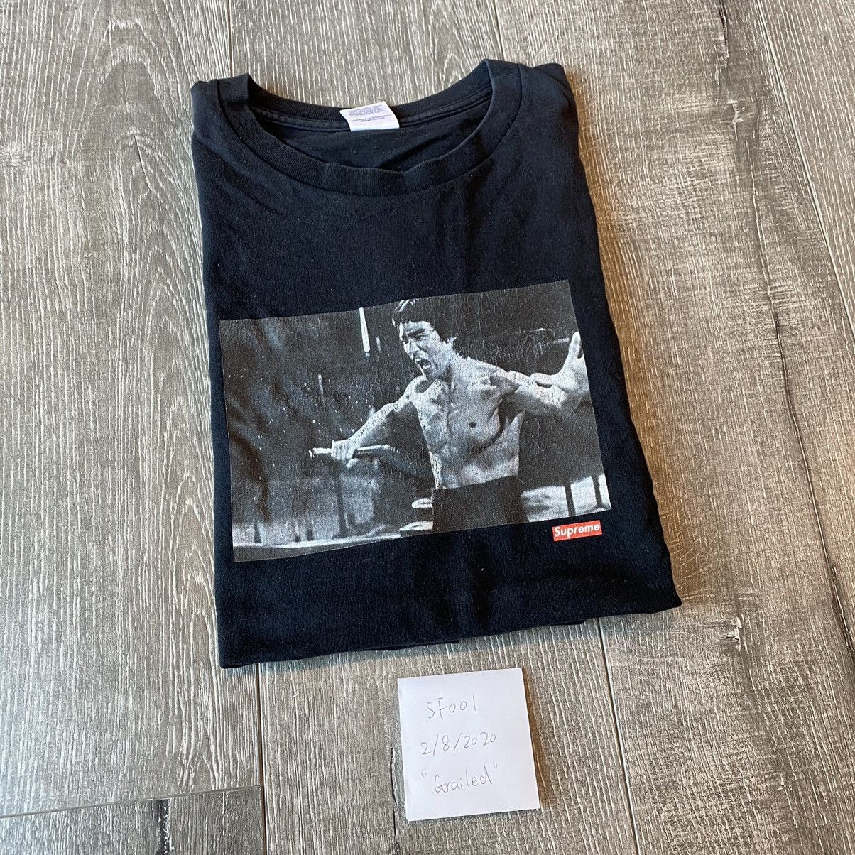 Supreme Used FW13 Supreme/Bruce Lee Enter The Dragon Tee Black L Size US L / EU 52-54 / 3 - 8 Thumbnail
