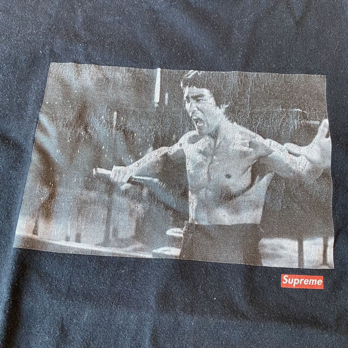 Supreme Used FW13 Supreme/Bruce Lee Enter The Dragon Tee Black L Size US L / EU 52-54 / 3 - 3 Thumbnail
