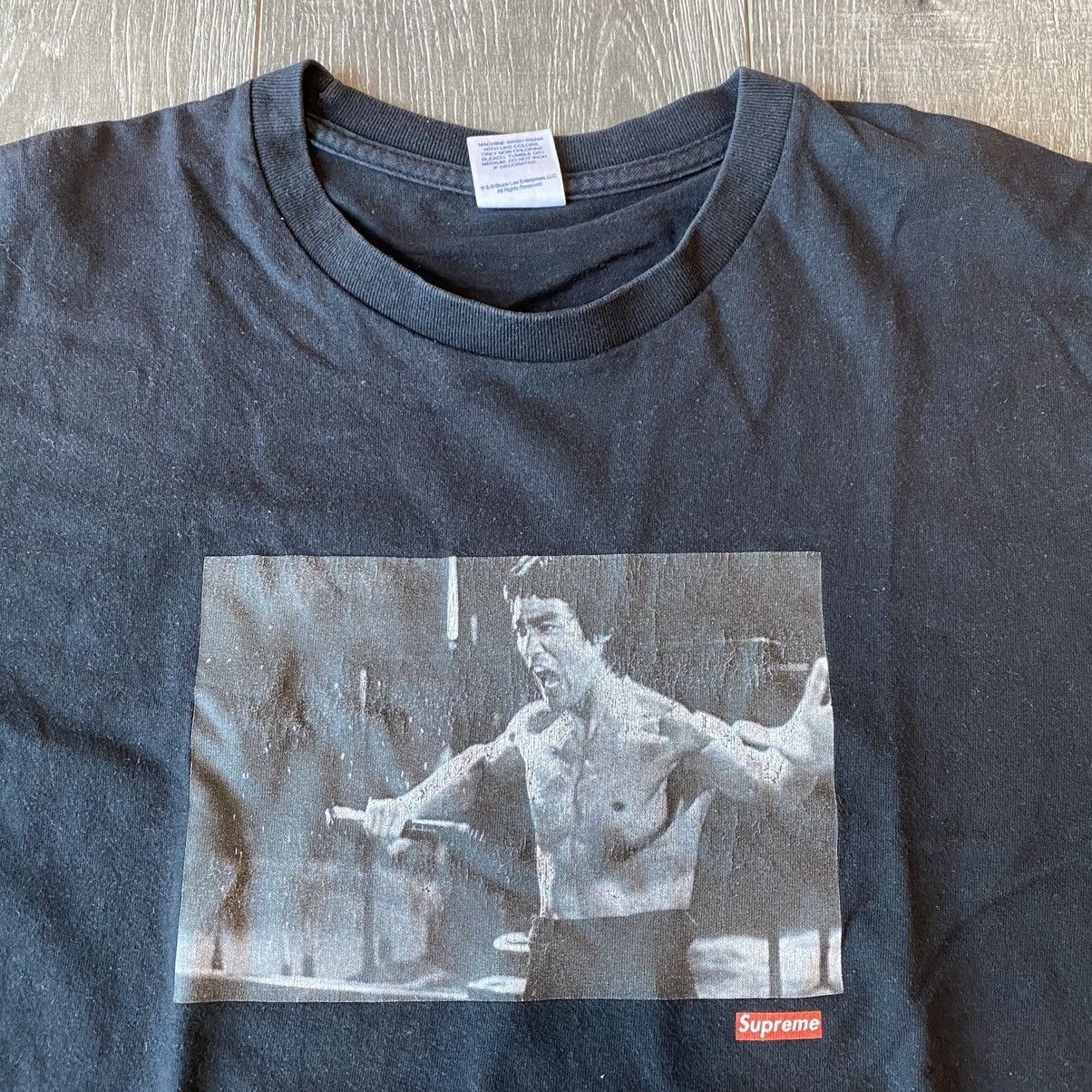 Supreme Used FW13 Supreme/Bruce Lee Enter The Dragon Tee Black L Size US L / EU 52-54 / 3 - 2 Thumbnail
