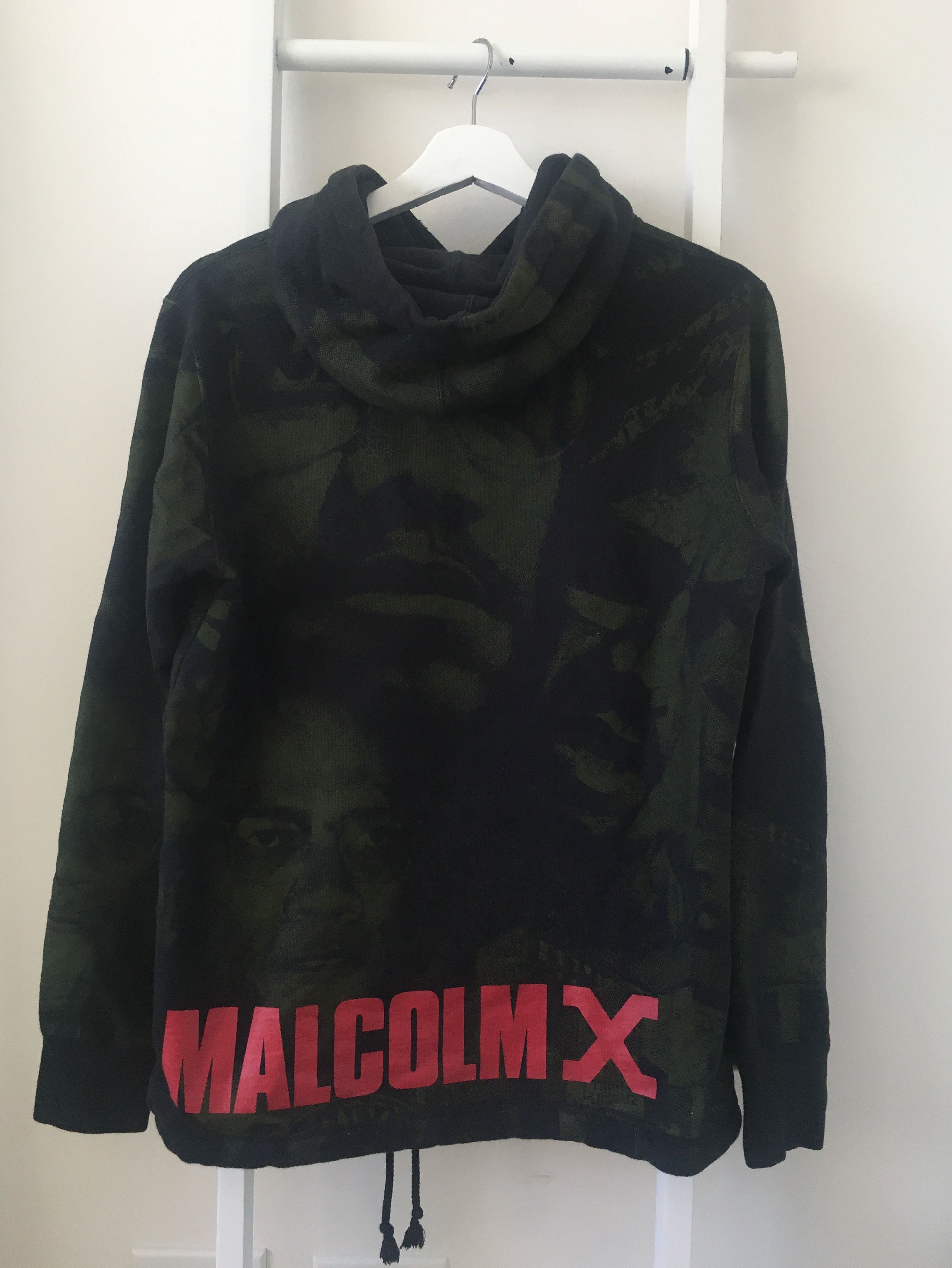 Malcolm X × Supreme SUPREME MALCOM X HOODIE | Grailed