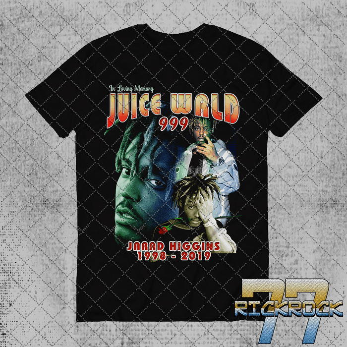 Band Tees In memory of Juice WRLD Raptee (Available S - 2XL) | Grailed