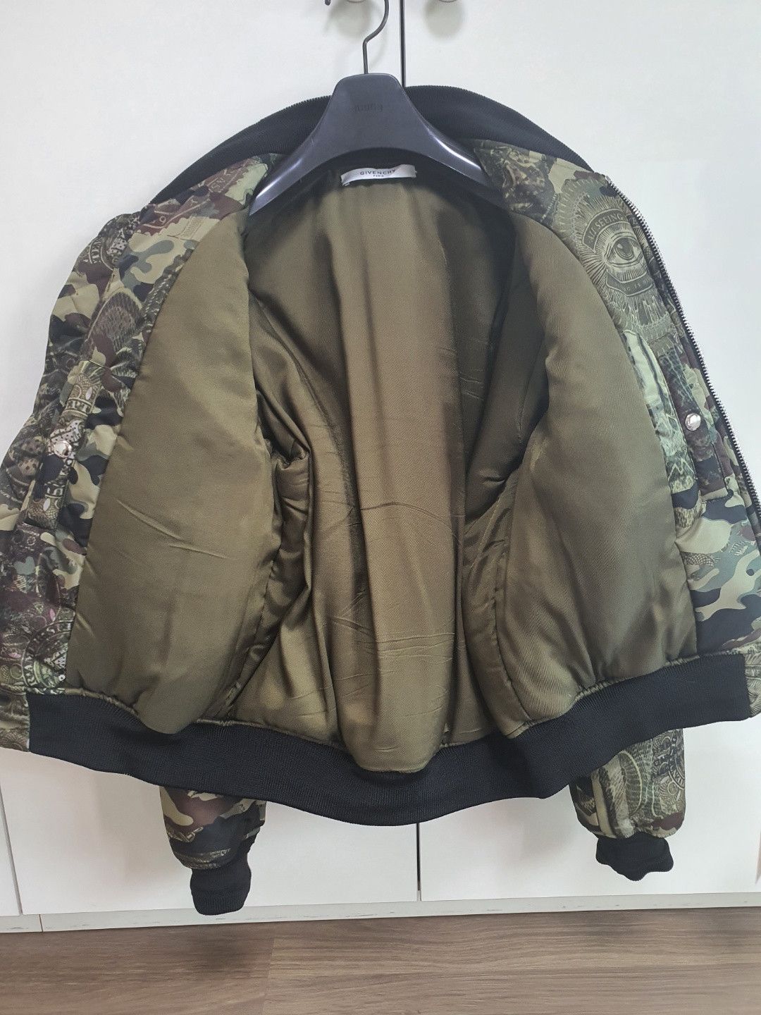 Givenchy Givenchy 17SS camoflage patten bomber jacket Size US M / EU 48-50 / 2 - 3 Thumbnail