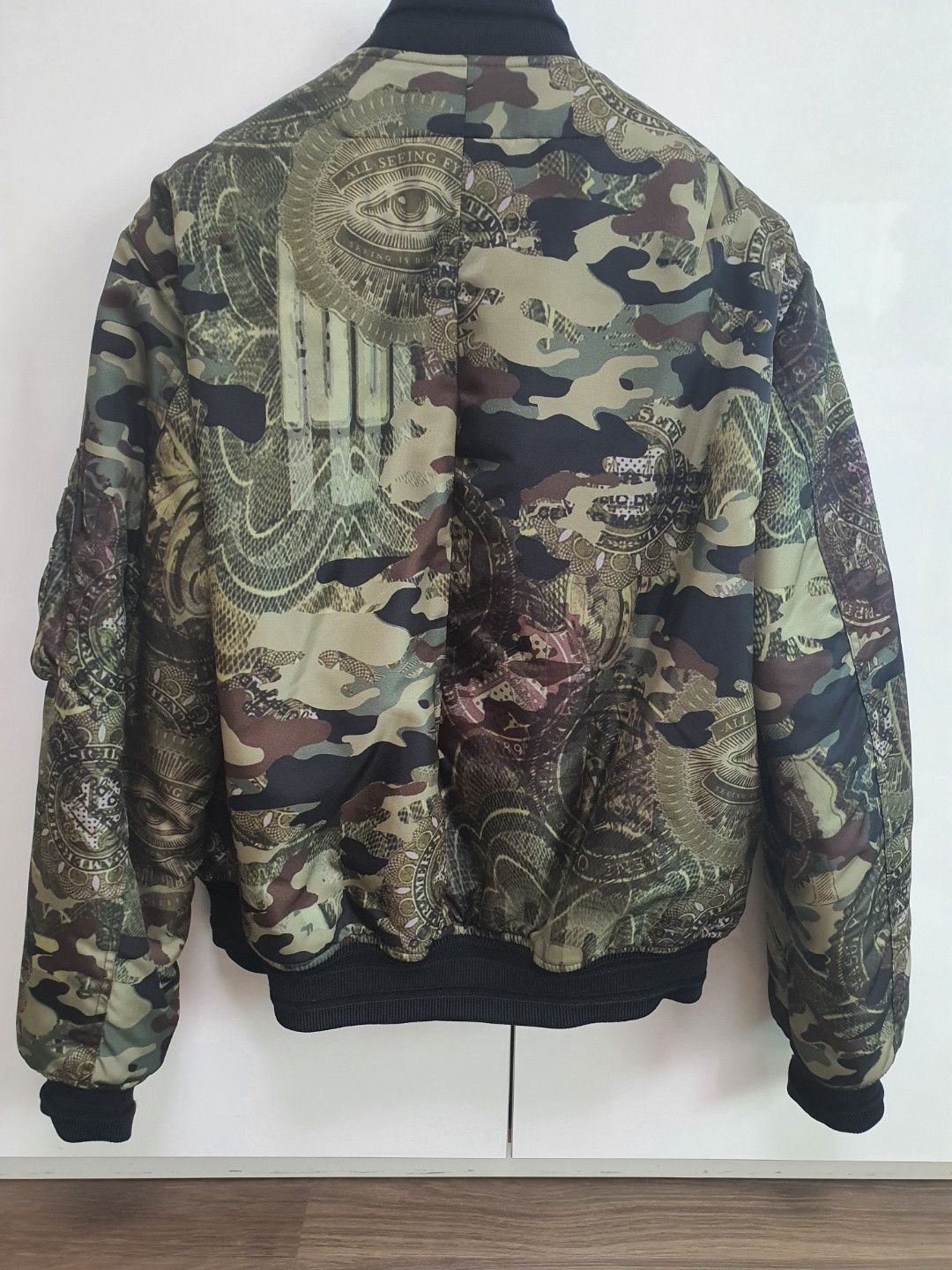 Givenchy Givenchy 17SS camoflage patten bomber jacket Size US M / EU 48-50 / 2 - 2 Thumbnail