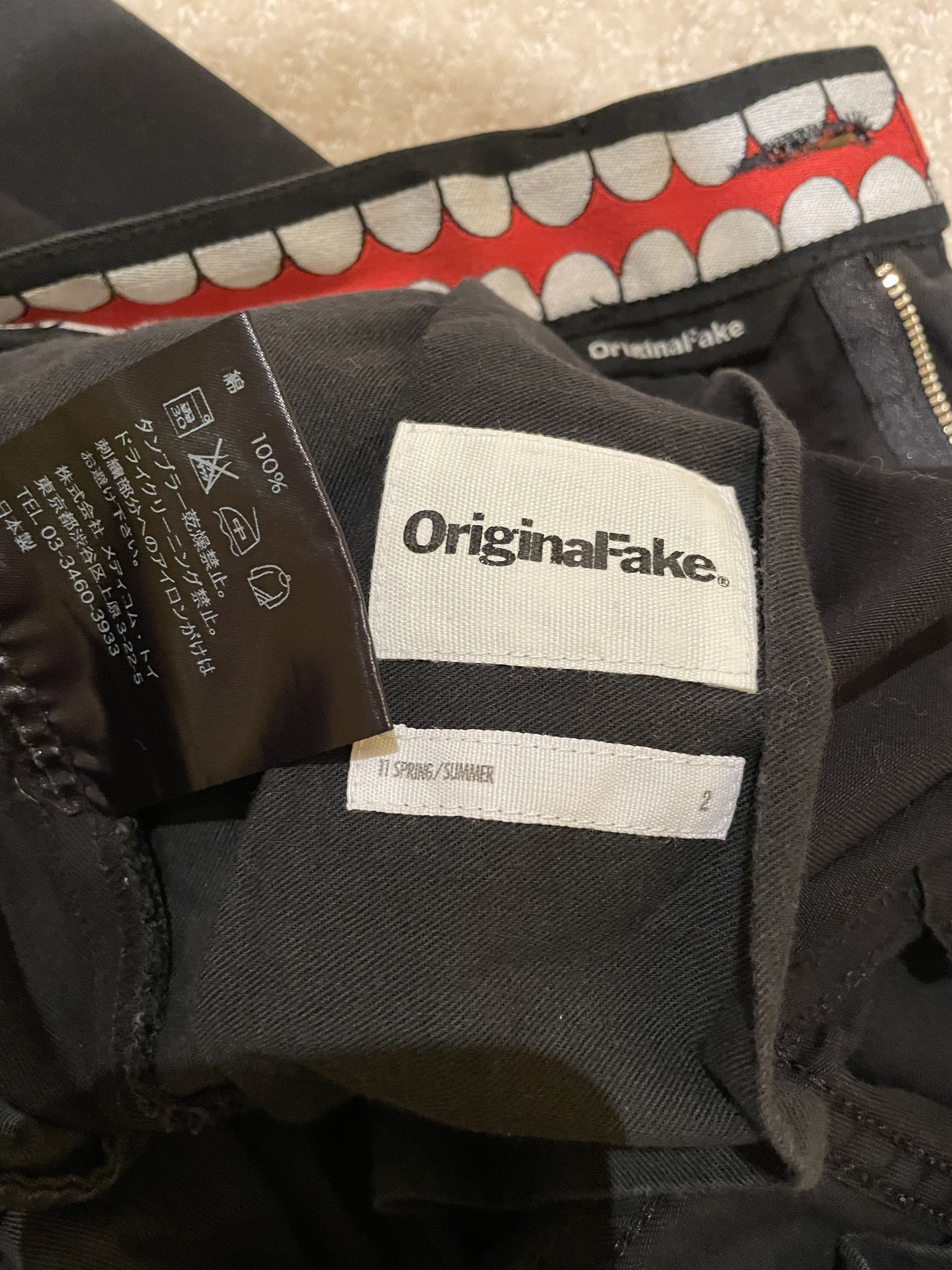 Original Fake OriginalFake Chompers Teeth pants Size US 31 - 6 Thumbnail