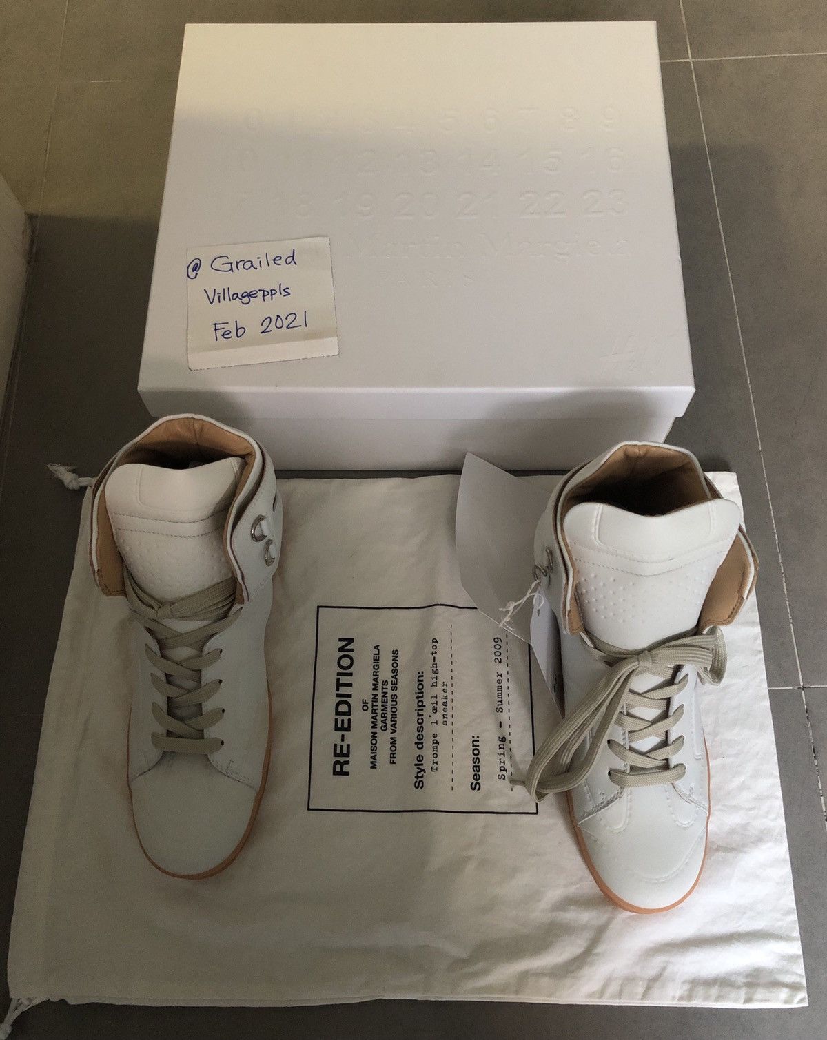 ☆M☆Ｈ☆ H&M × Maison Margiela Maison Margiela x H&M Sneakers size US