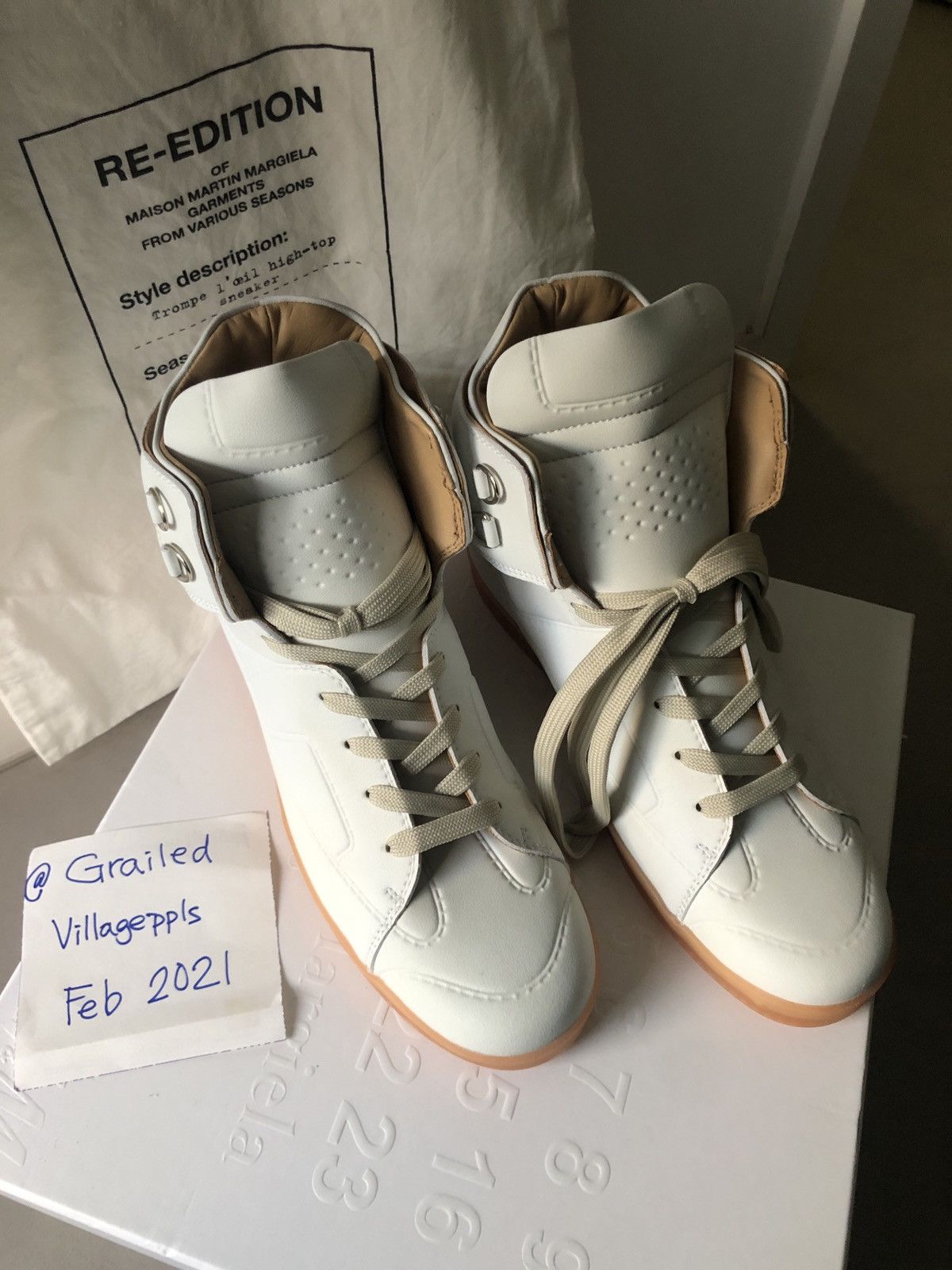 H&M × Maison Margiela Maison Margiela x H&M Sneakers size US