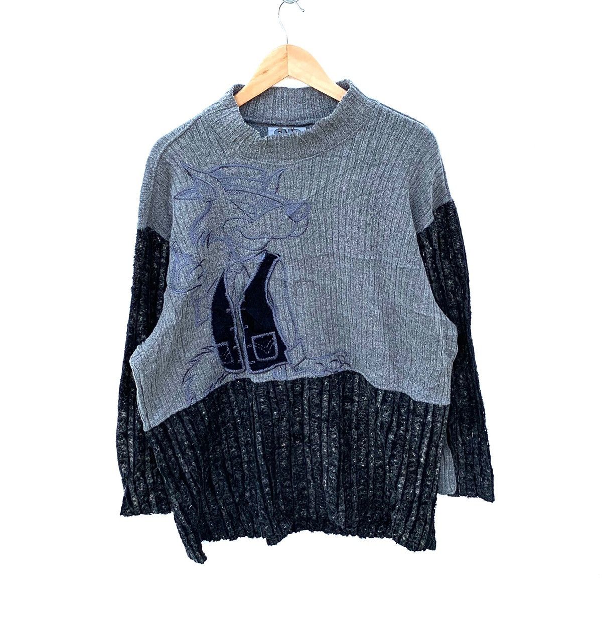 Japanese Brand Jack duvan knitwear fleece | Grailed