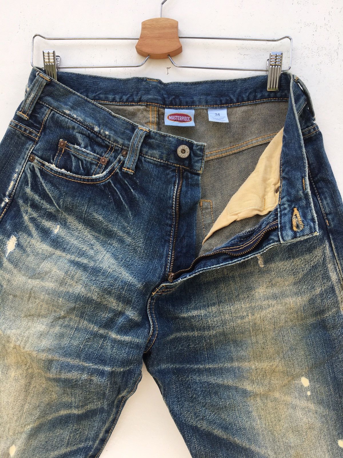 MasterPiece Vintage Masterpiece Short Denim / Jeans Size US 34 / EU 50 - 8 Thumbnail