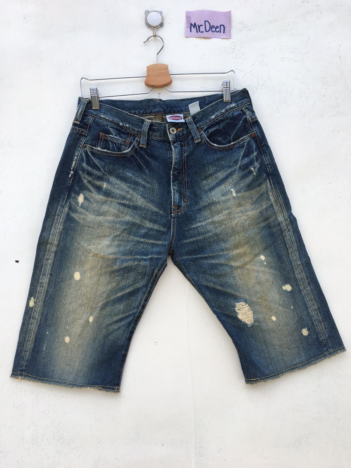 MasterPiece Vintage Masterpiece Short Denim / Jeans Size US 34 / EU 50 - 1 Thumbnail