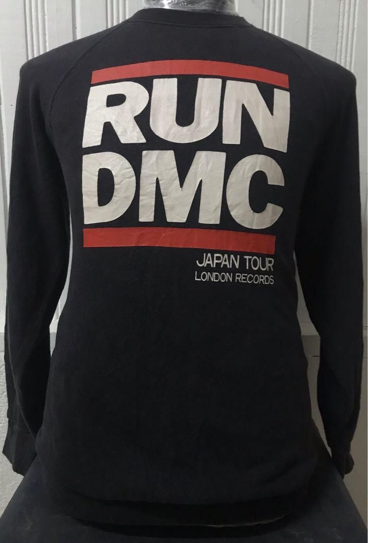Band Tees Rare! Vintage RUN DMC Japan Tour Sweatshirt Size US M / EU 48-50 / 2 - 1 Thumbnail