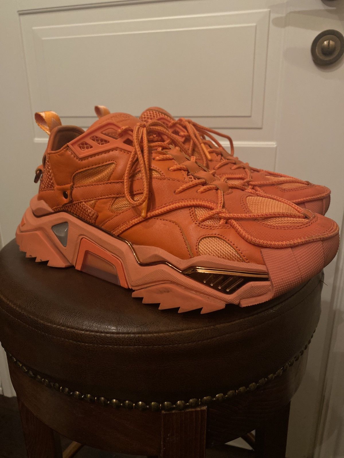 Calvin Klein 205W39NYC Strike 205 Nappa Leather Sneakers Grailed