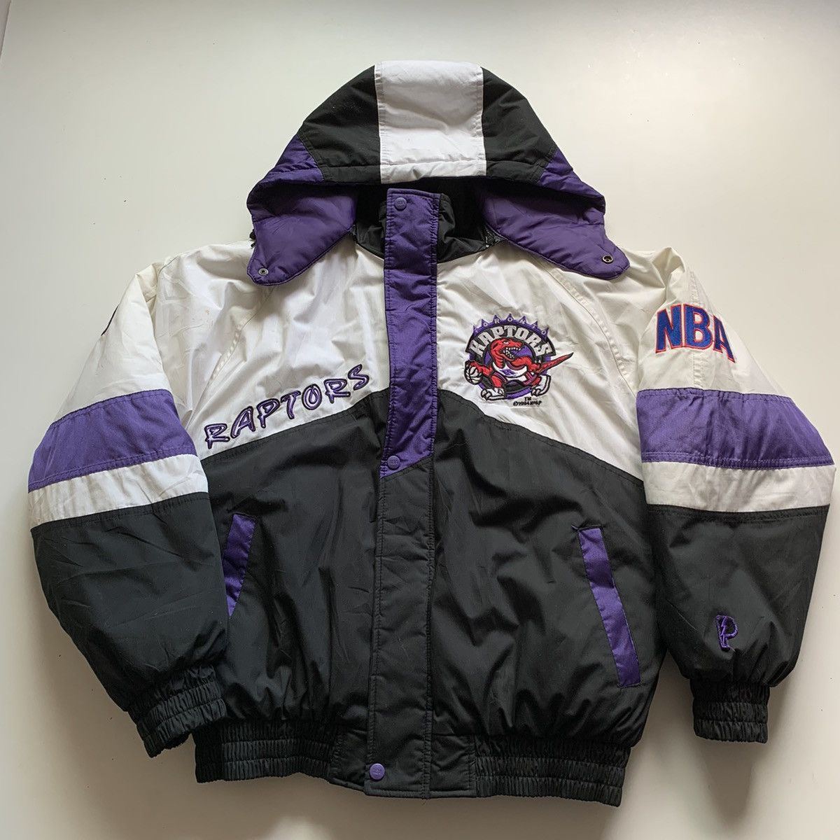 Vintage Vintage 1994 Toronto Raptors pro player Jacket Size US M / EU 48-50 / 2 - 3 Thumbnail