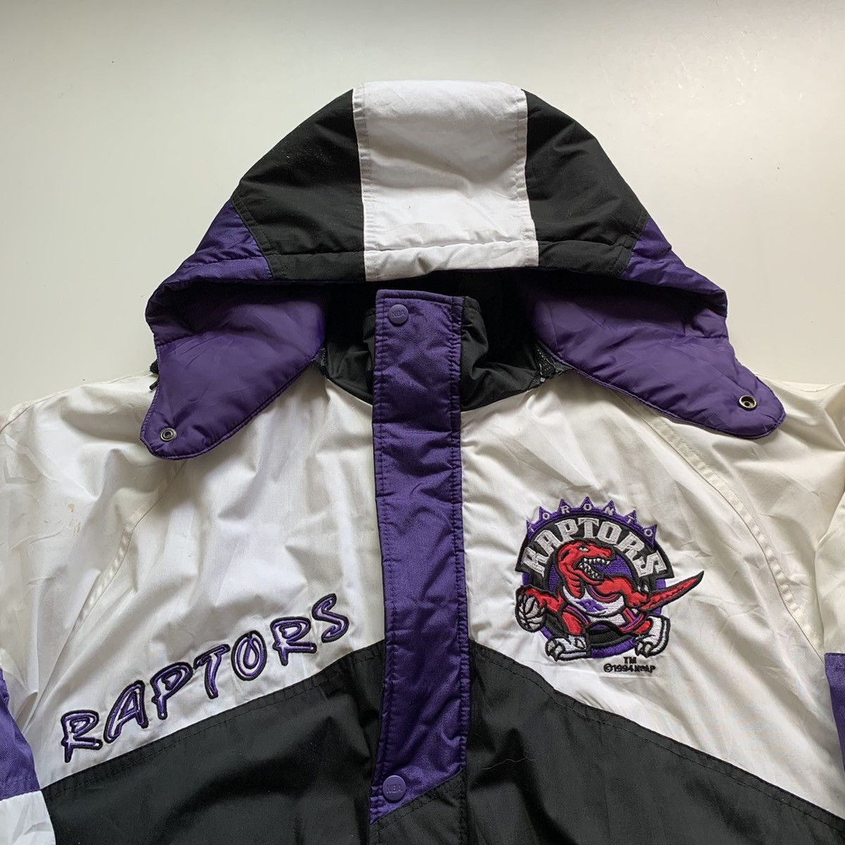 Vintage Vintage 1994 Toronto Raptors pro player Jacket Size US M / EU 48-50 / 2 - 4 Thumbnail