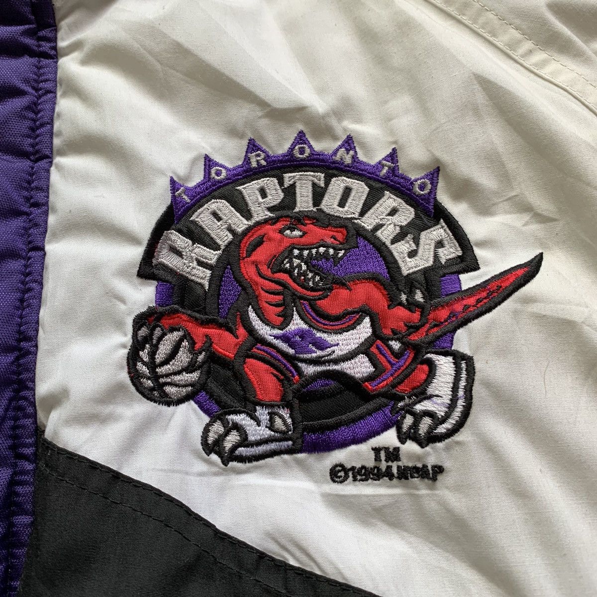 Vintage Vintage 1994 Toronto Raptors pro player Jacket Size US M / EU 48-50 / 2 - 5 Thumbnail