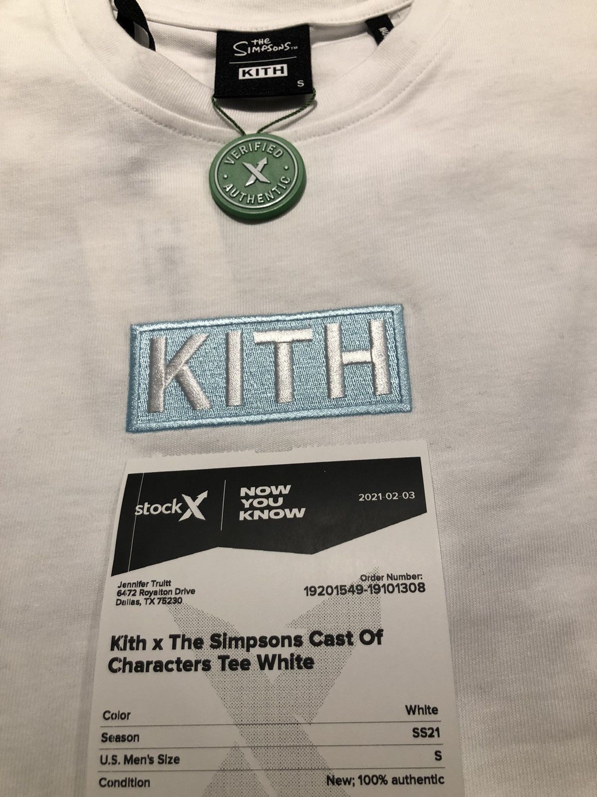 Kith Kith x The Simpsons Cast of Characters Tee | Grailed