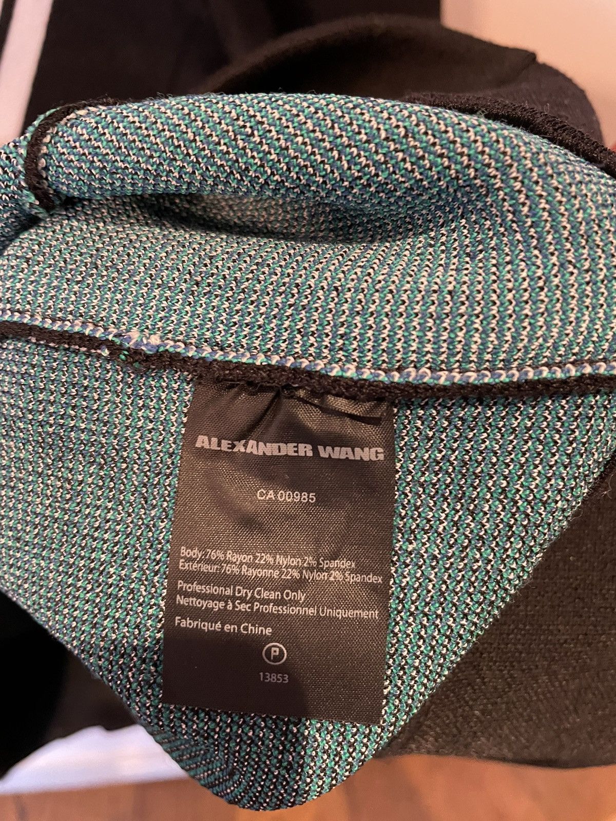 Alexander Wang Mainline Barcode Gradient Knit Size US L / EU 52-54 / 3 - 3 Thumbnail