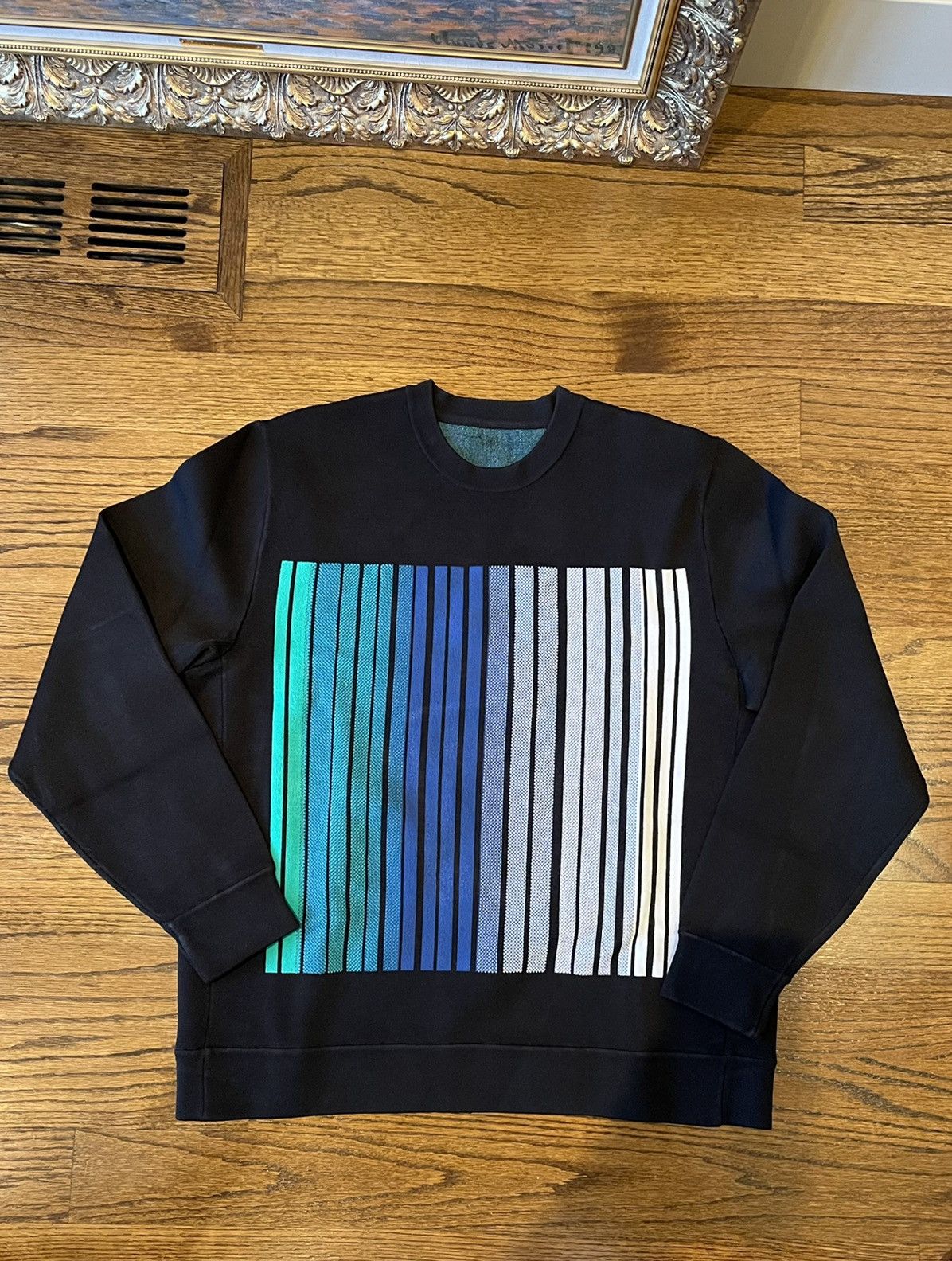 Alexander Wang Mainline Barcode Gradient Knit Grailed