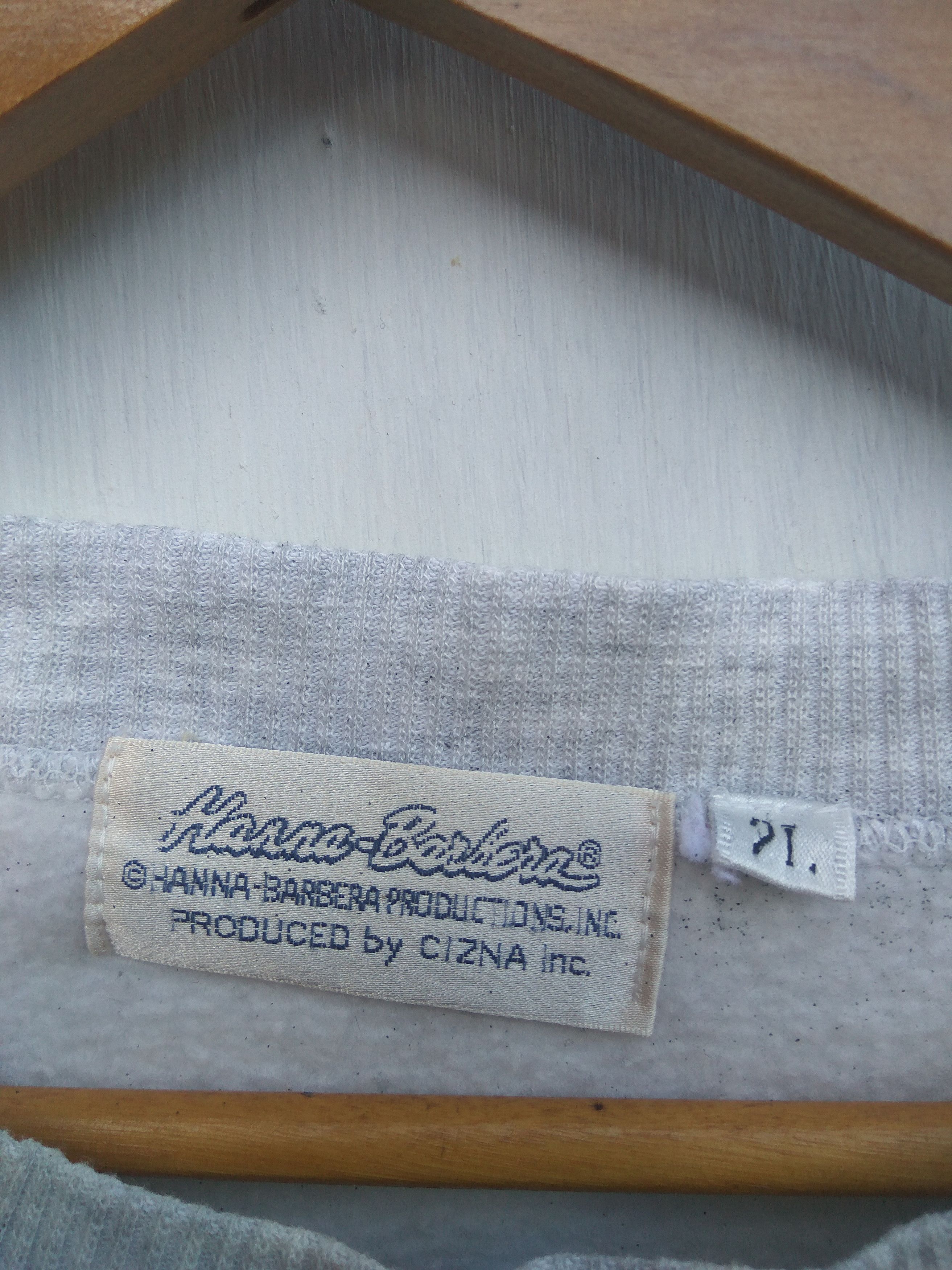Cartoon Network Vintage 90s Vintage Hanna Barbera sweatshirt embroidery Size US L / EU 52-54 / 3 - 4 Thumbnail