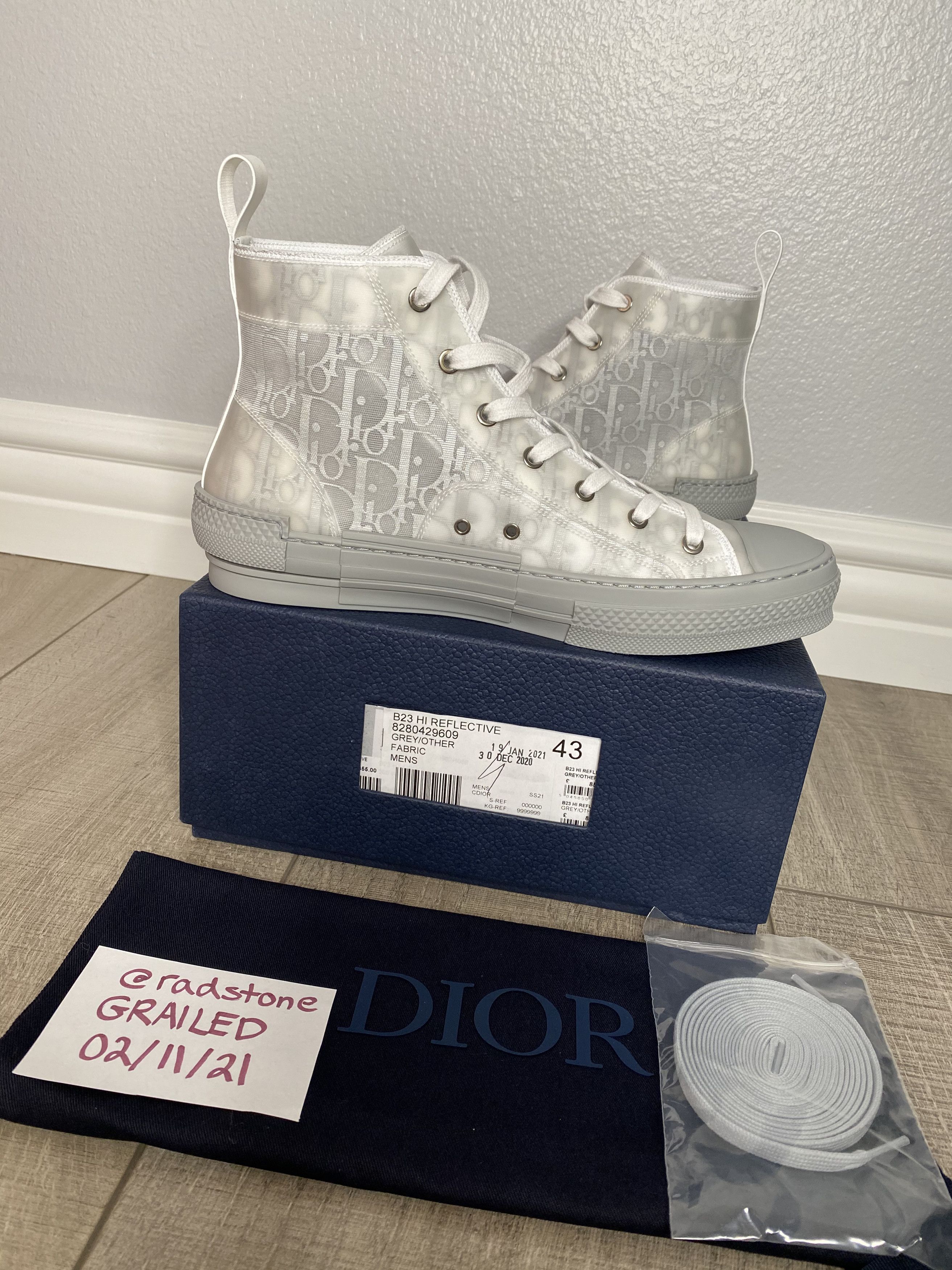 dior b23 reflective