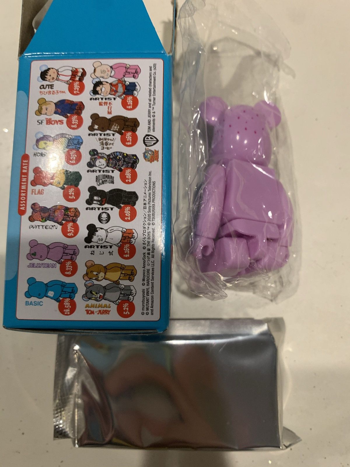 Medicom Toy Medicom 100% Be@rbrick S41 Jellybean Berry Size ONE SIZE - 2 Thumbnail