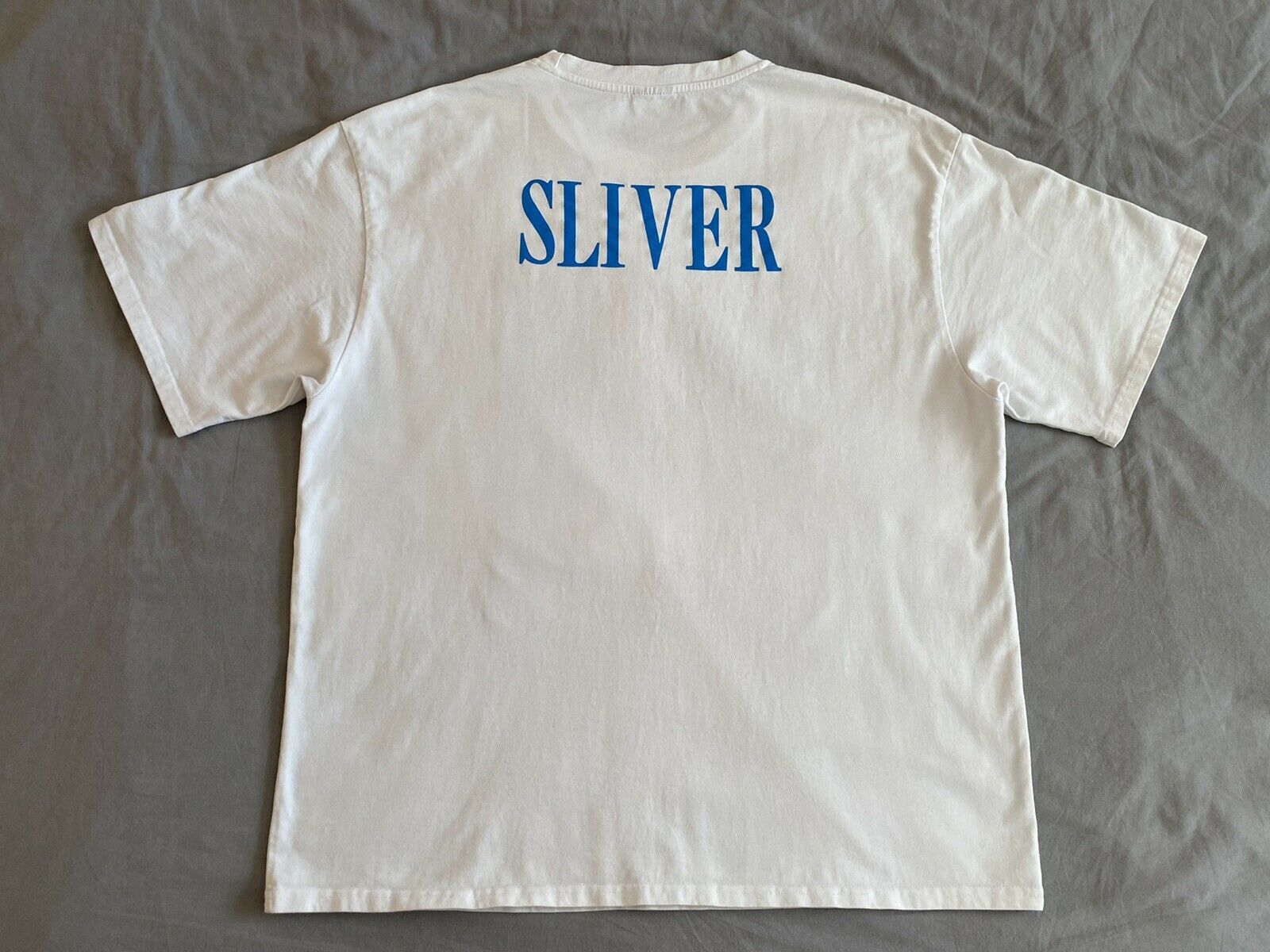 Band Tees Nirvana White Sliver Tee Shirt | Grailed Band Tees Nirvana White Sliver Tee Shirt | Grailed