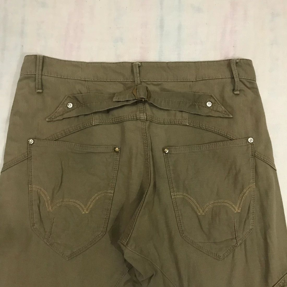 Edwin × Japanese Brand Edwin Cargo workwear vintage style Size US 33 - 5 Thumbnail