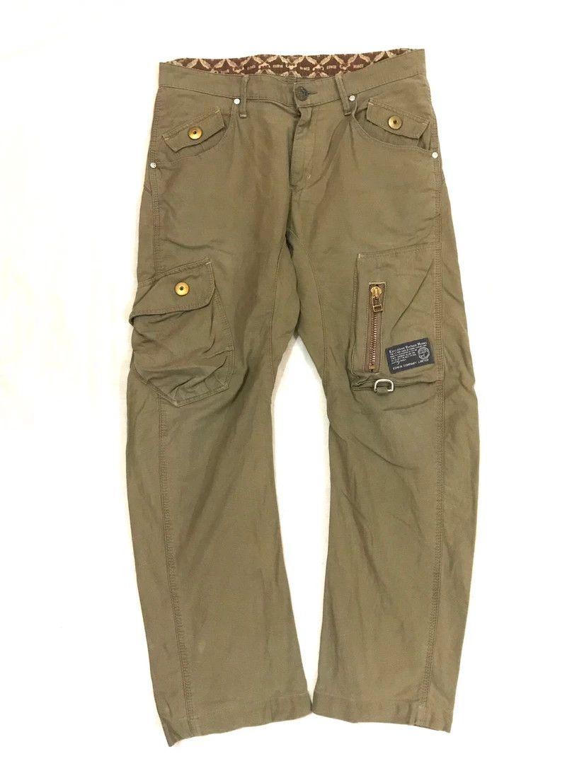 Edwin × Japanese Brand Edwin Cargo workwear vintage style Size US 33 - 1 Thumbnail