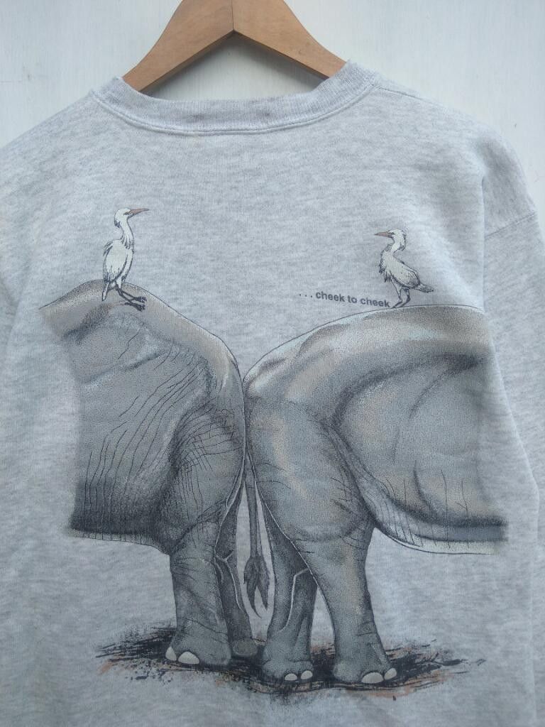 The Mountain Vintage 90s Vintage The Mountain Animal Elephant full print Size US S / EU 44-46 / 1 - 7 Thumbnail