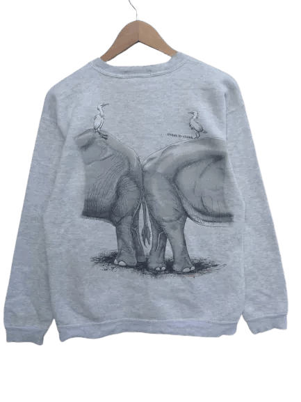 The Mountain Vintage 90s Vintage The Mountain Animal Elephant full print Size US S / EU 44-46 / 1 - 3 Thumbnail