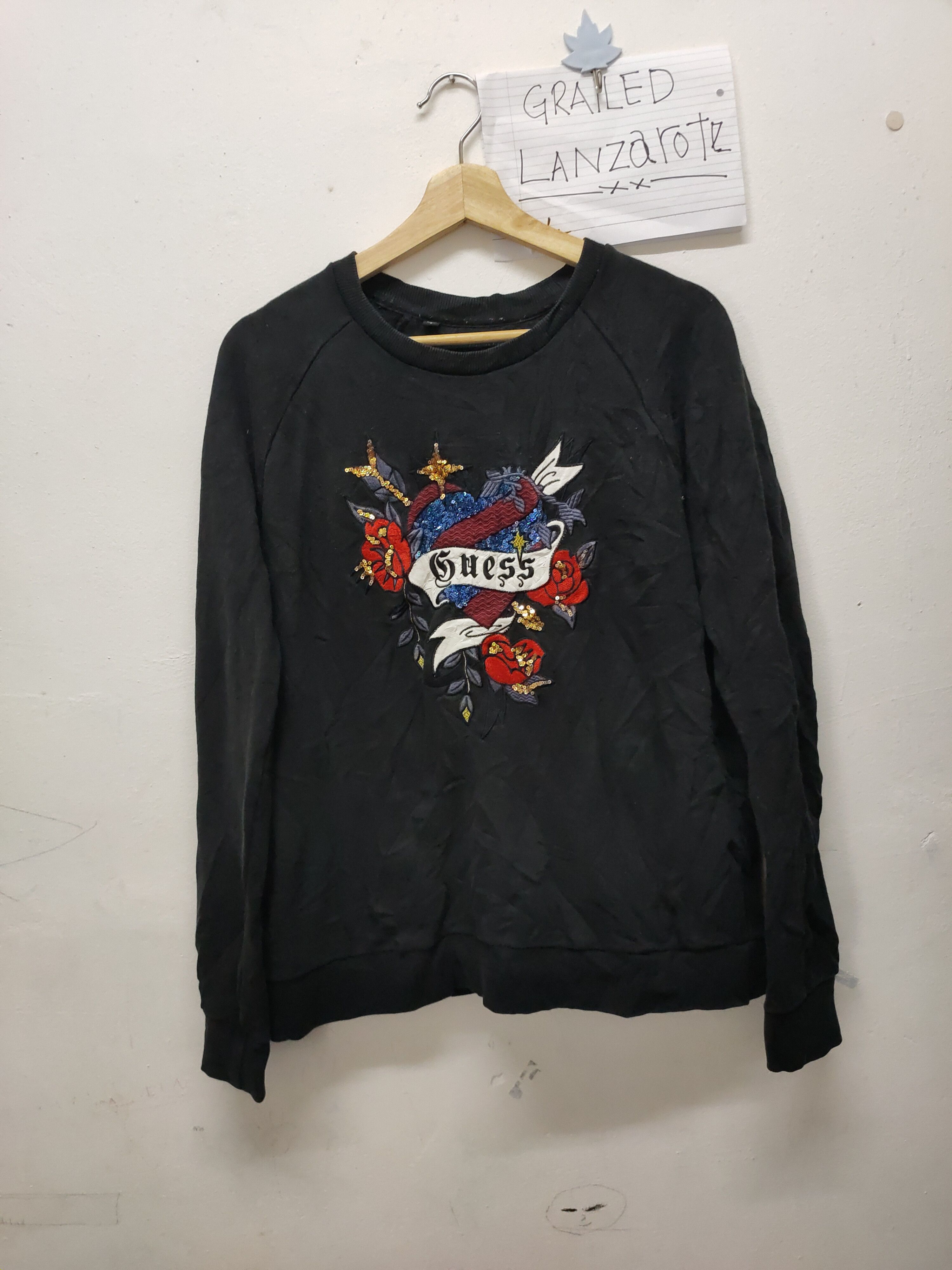 guess jean x sweatshirt