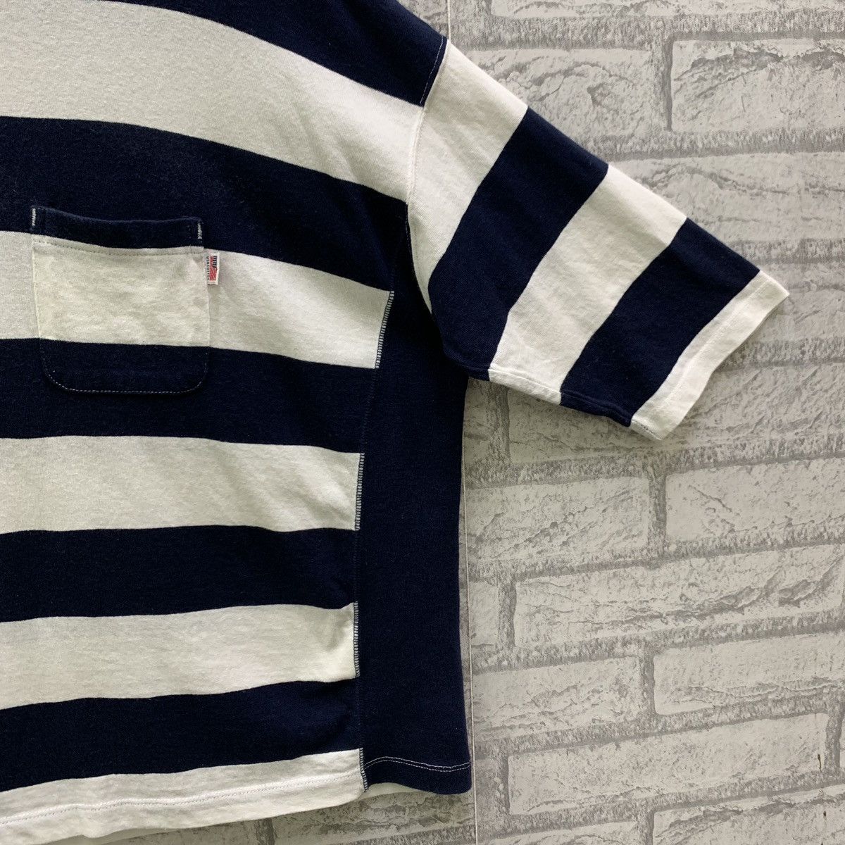 Japanese Brand Coen Japan Brand Big Striped For Women Single Pocket Style Size US M / EU 48-50 / 2 - 5 Thumbnail