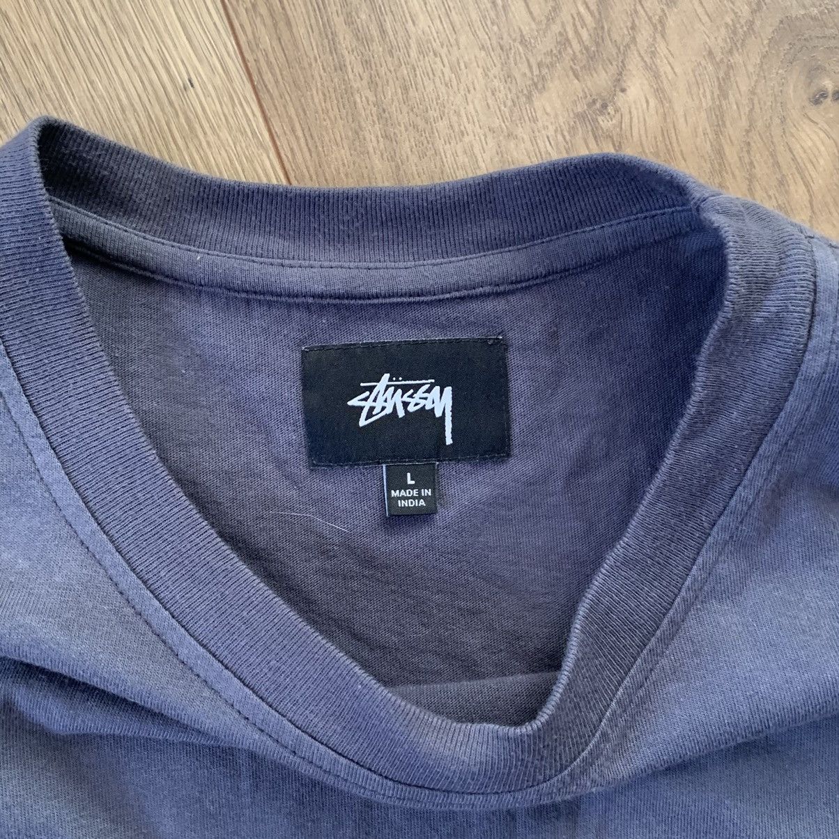 Stussy STUSSY TIE DYE STRIPE L/S JERSEY Size US L / EU 52-54 / 3 - 4 Thumbnail