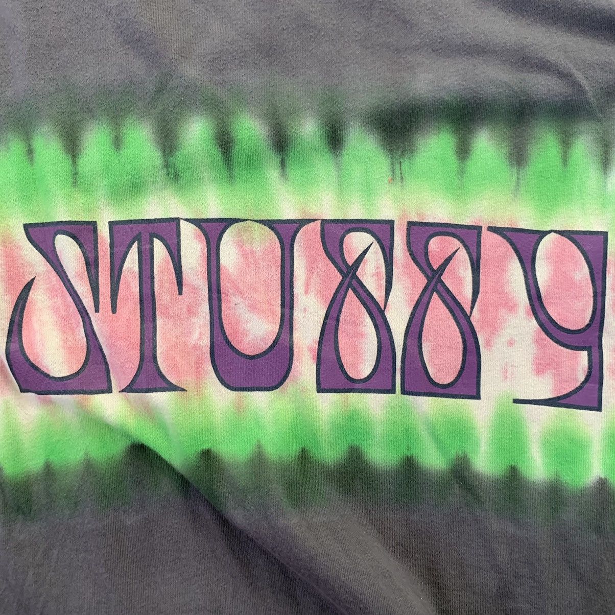 Stussy STUSSY TIE DYE STRIPE L/S JERSEY Size US L / EU 52-54 / 3 - 2 Thumbnail