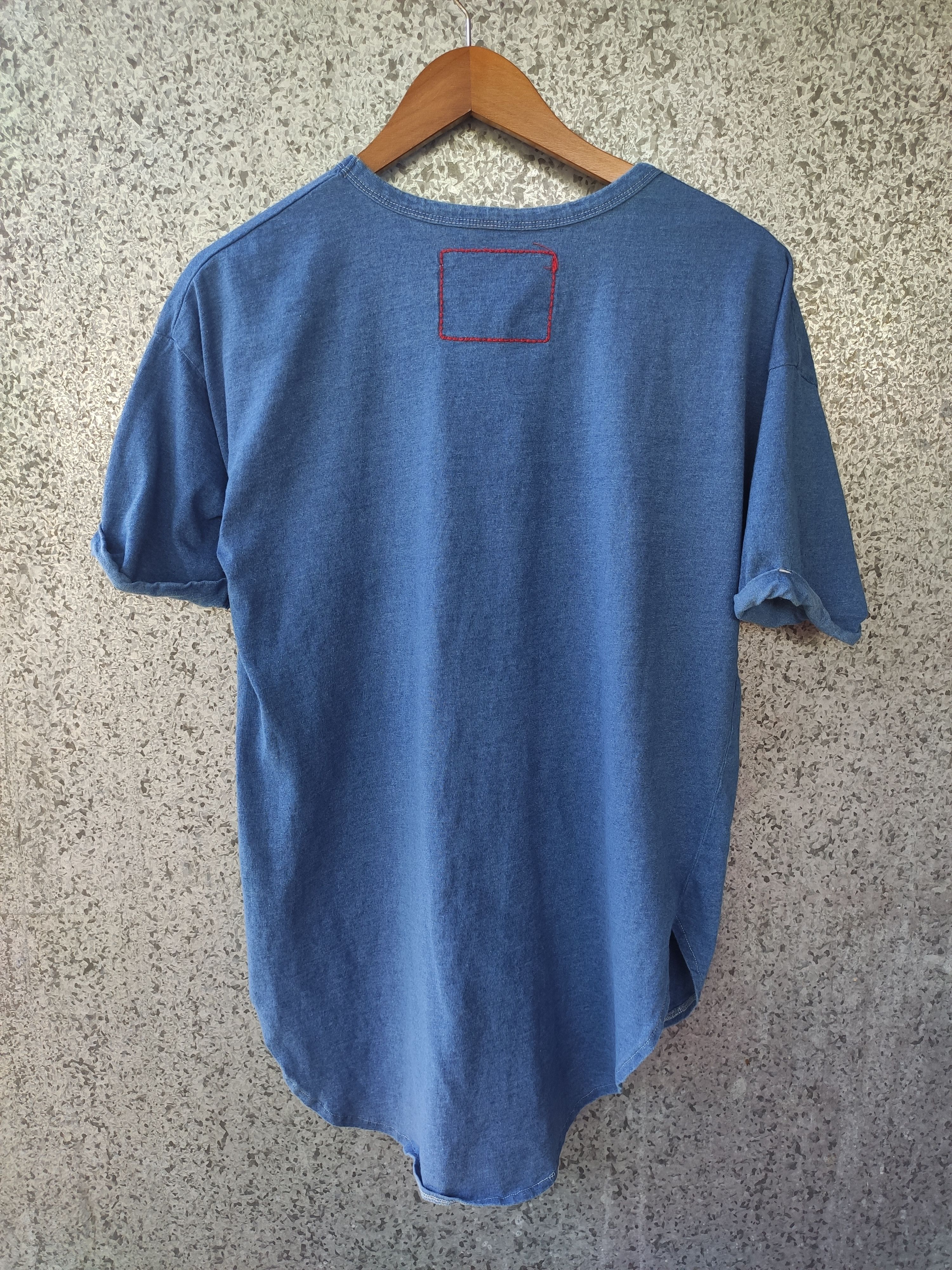 Blue Blue Japan Evo Cube Sugar Indigo t shirt blue Size US M / EU 48-50 / 2 - 5 Thumbnail