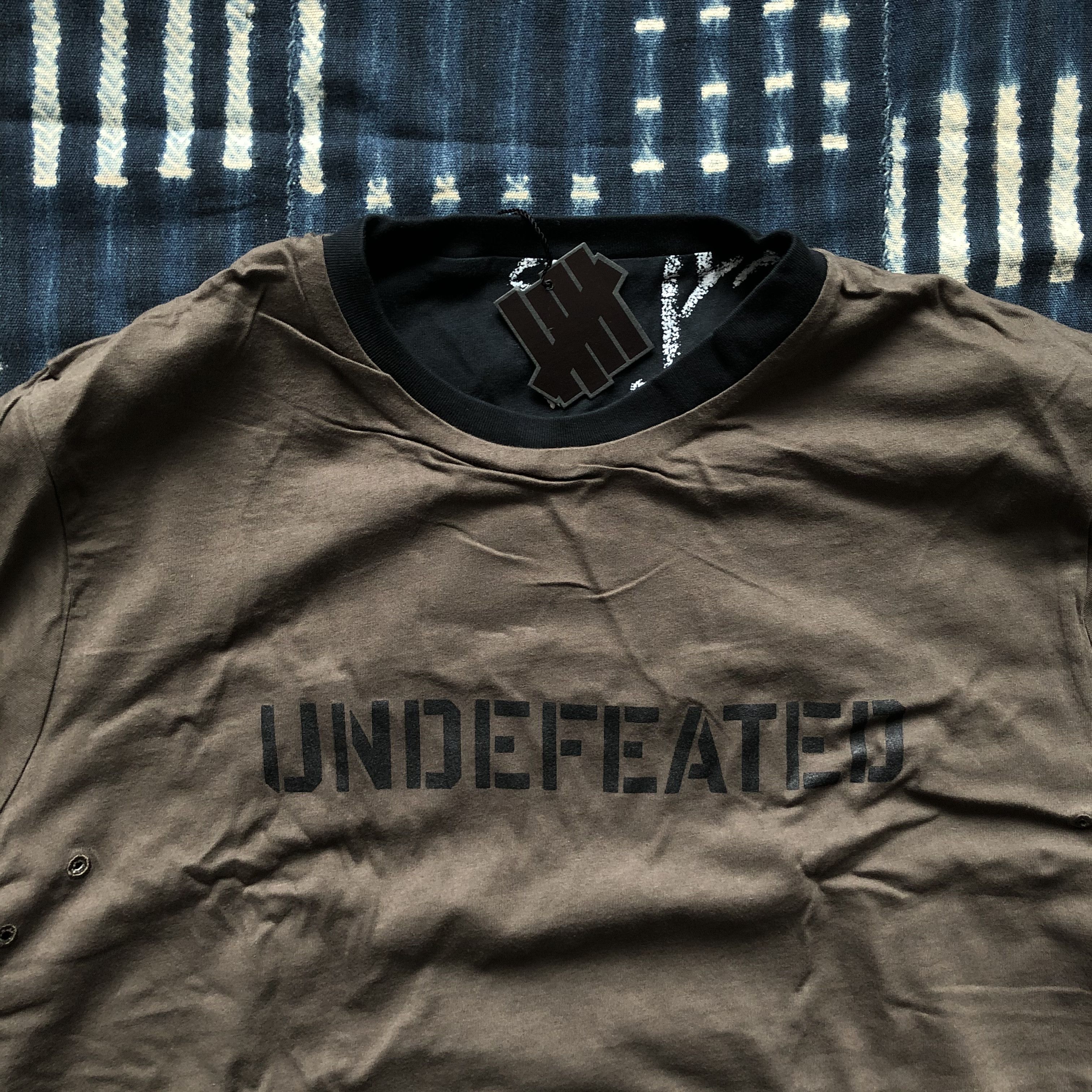 Undefeated Undefeated Archive Army VS Navy Reversible sweat t-shirt L Size US L / EU 52-54 / 3 - 7 Thumbnail