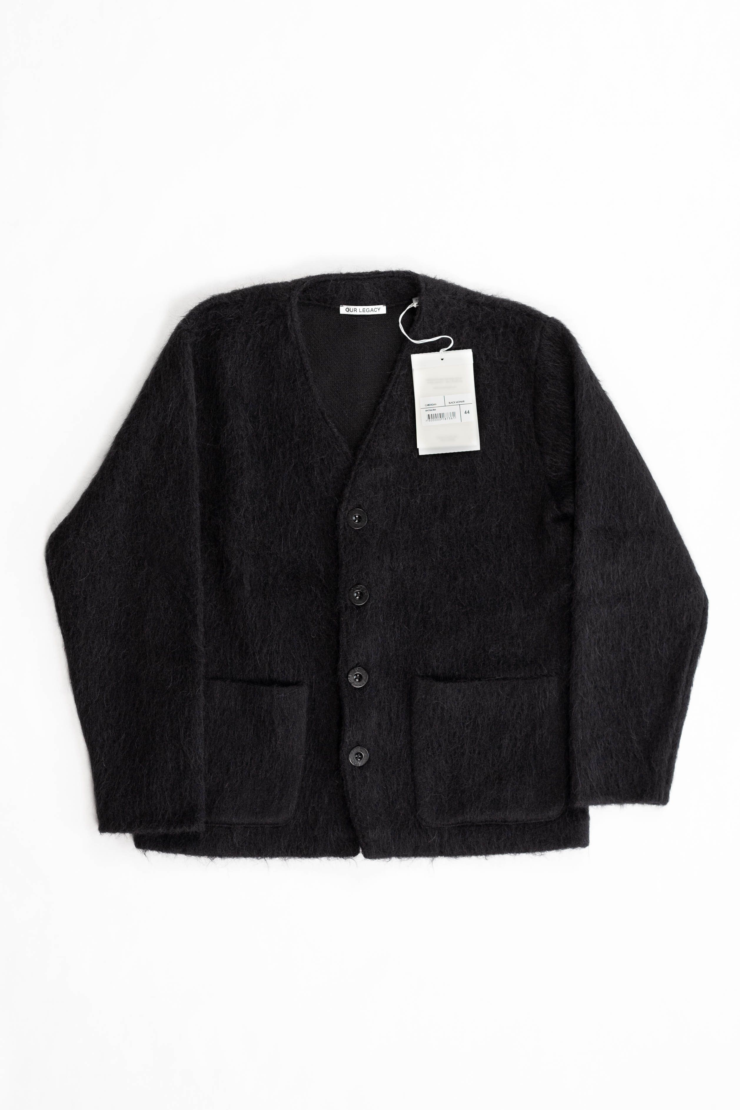 Our Legacy Our Legacy Black Mohair Cardigan Fall 2020 Size US S / EU 44-46 / 1 - 1 Thumbnail