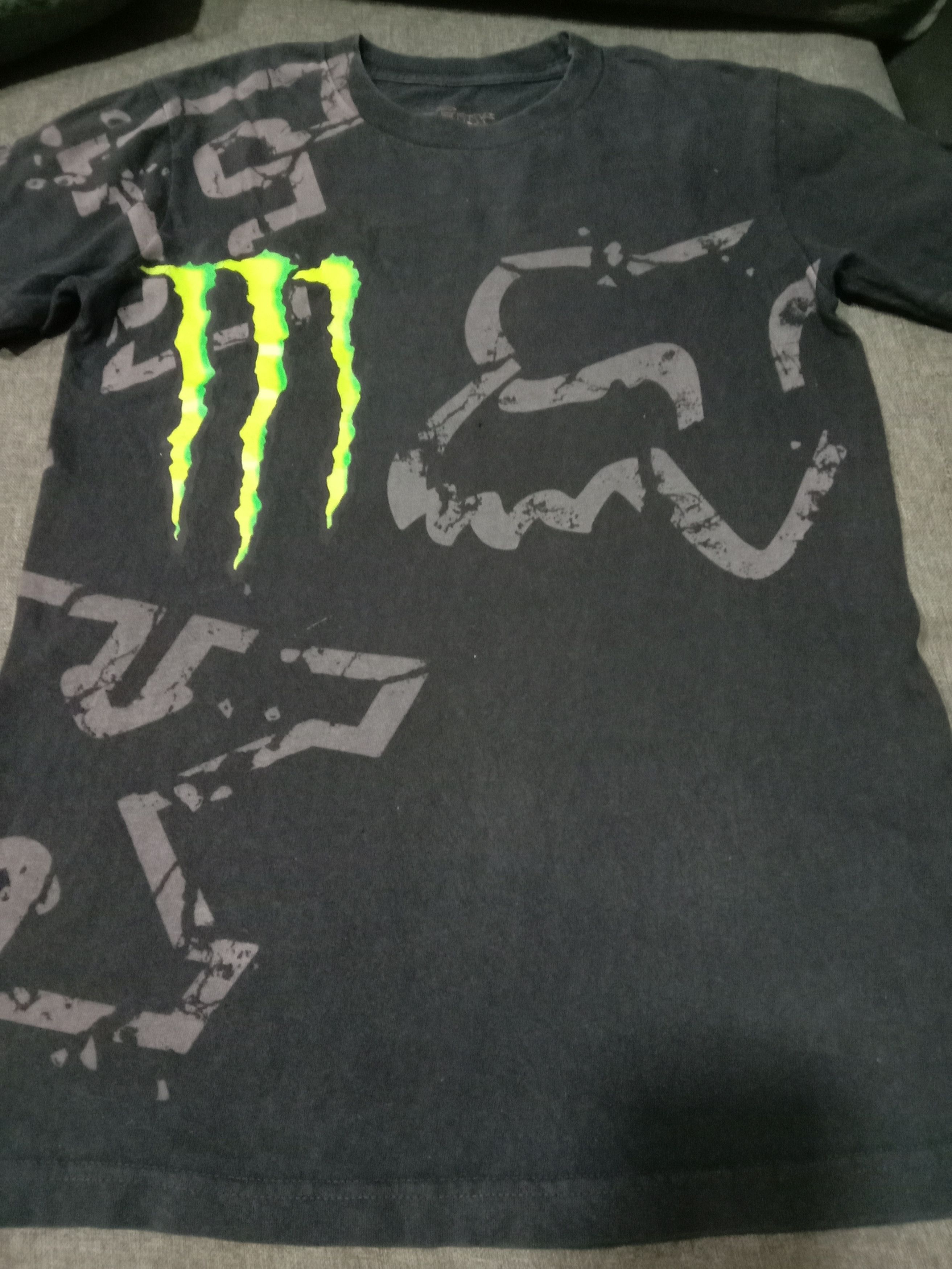 Fox, Shirts, Vintage Fox Racing X Monster Energy Shirt