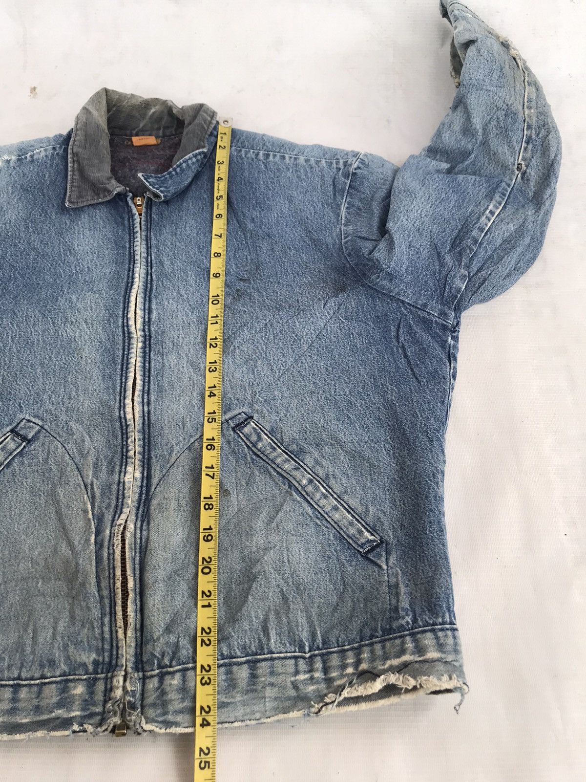 Vintage × Wrangler VINTAGE WRANGLER BIG BEN TALON ZIPPED MADE IN USA JACKET Size US L / EU 52-54 / 3 - 10 Thumbnail