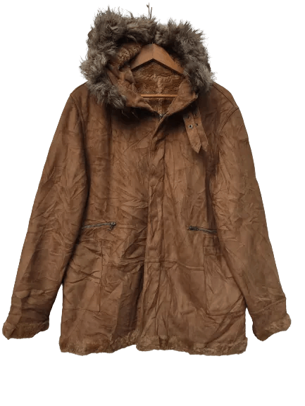 Beauty Beast All the Way Suede jacket parka fur B3 design Size US M / EU 48-50 / 2 - 4 Thumbnail