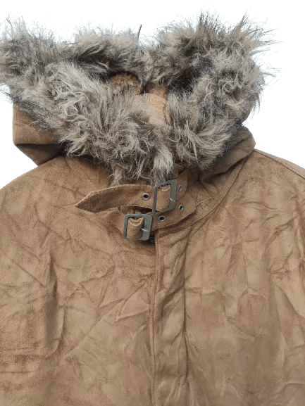 Beauty Beast All the Way Suede jacket parka fur B3 design Size US M / EU 48-50 / 2 - 7 Thumbnail