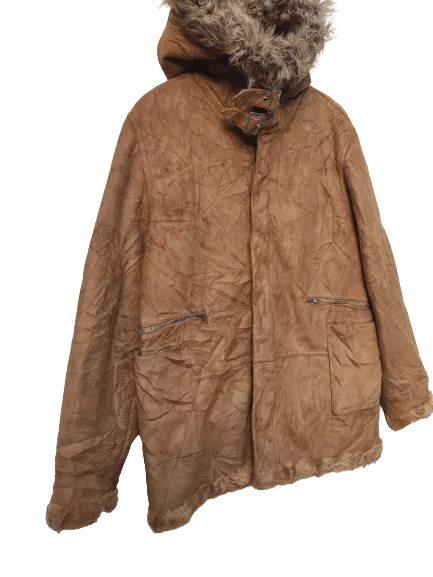 Beauty Beast All the Way Suede jacket parka fur B3 design Size US M / EU 48-50 / 2 - 6 Thumbnail