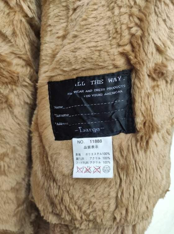 Beauty Beast All the Way Suede jacket parka fur B3 design Size US M / EU 48-50 / 2 - 9 Thumbnail