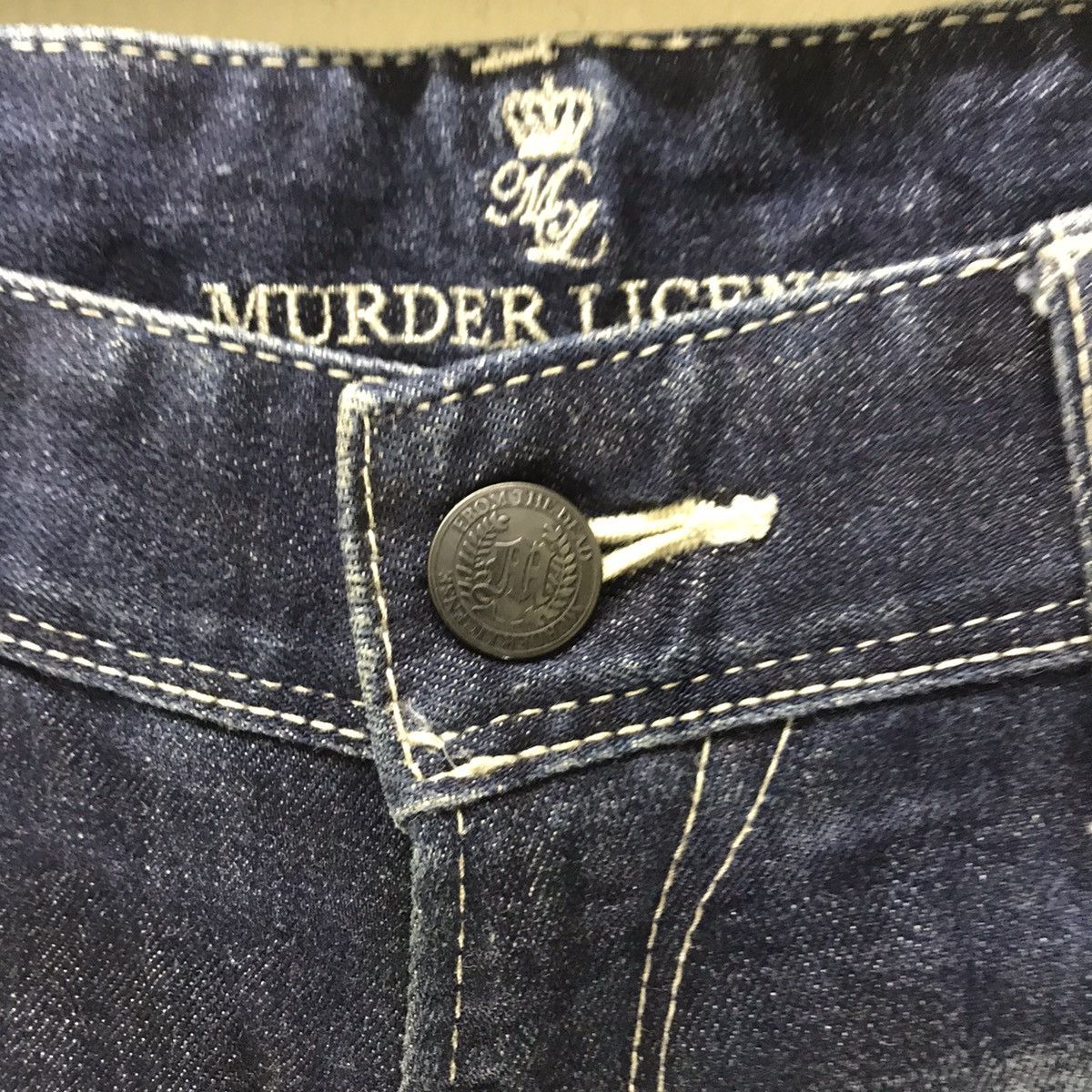 Murder License Murder License Honeycomb Denim Jeans Size US 32 / EU 48 - 5 Thumbnail