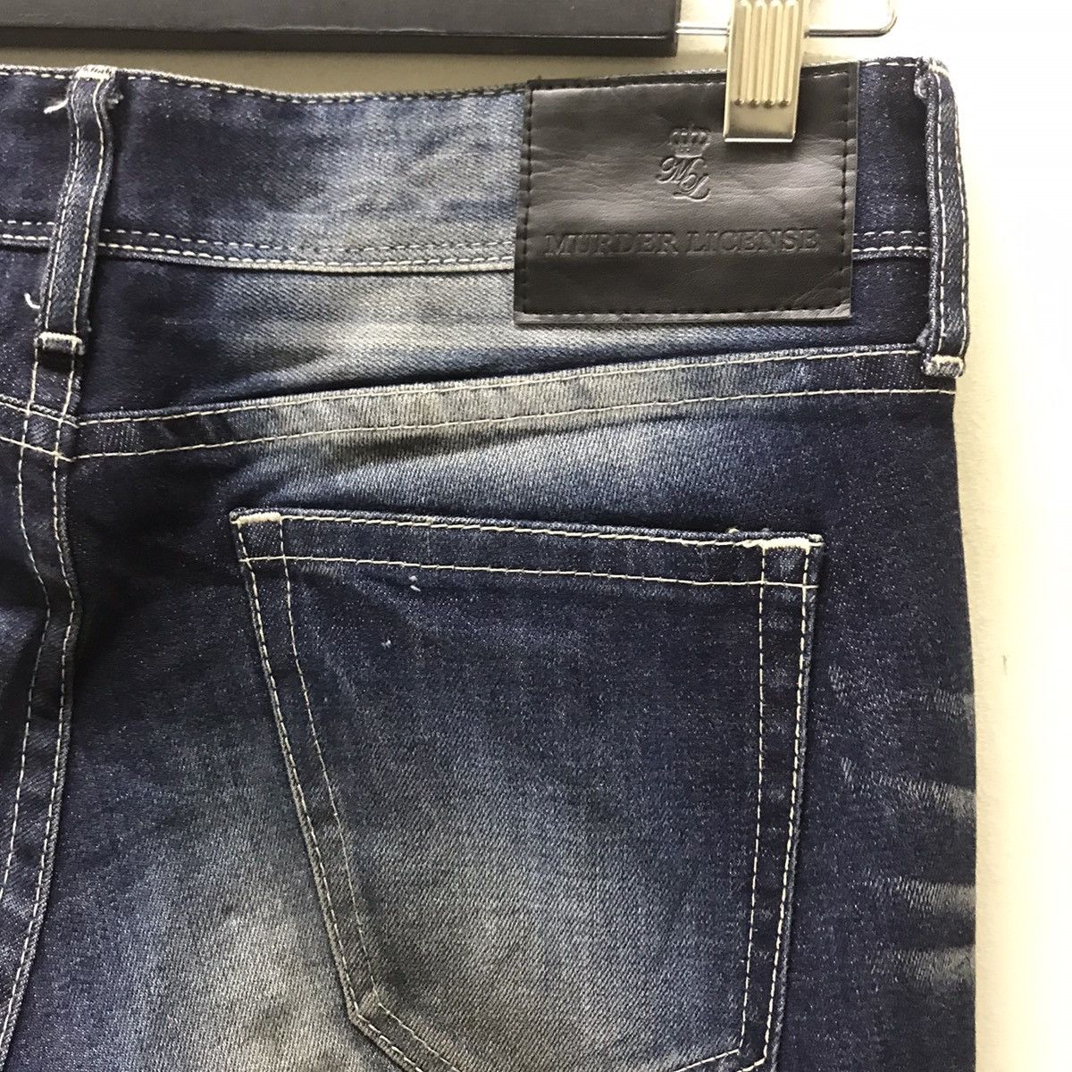 Murder License Murder License Honeycomb Denim Jeans Size US 32 / EU 48 - 13 Thumbnail