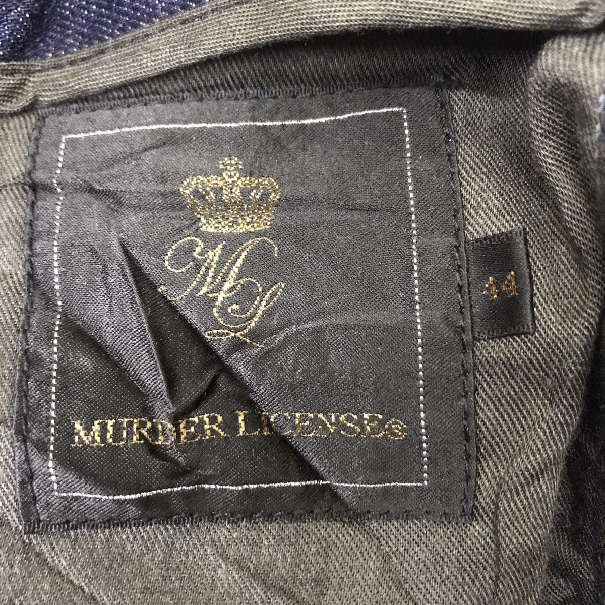 Murder License Murder License Honeycomb Denim Jeans Size US 32 / EU 48 - 20 Thumbnail
