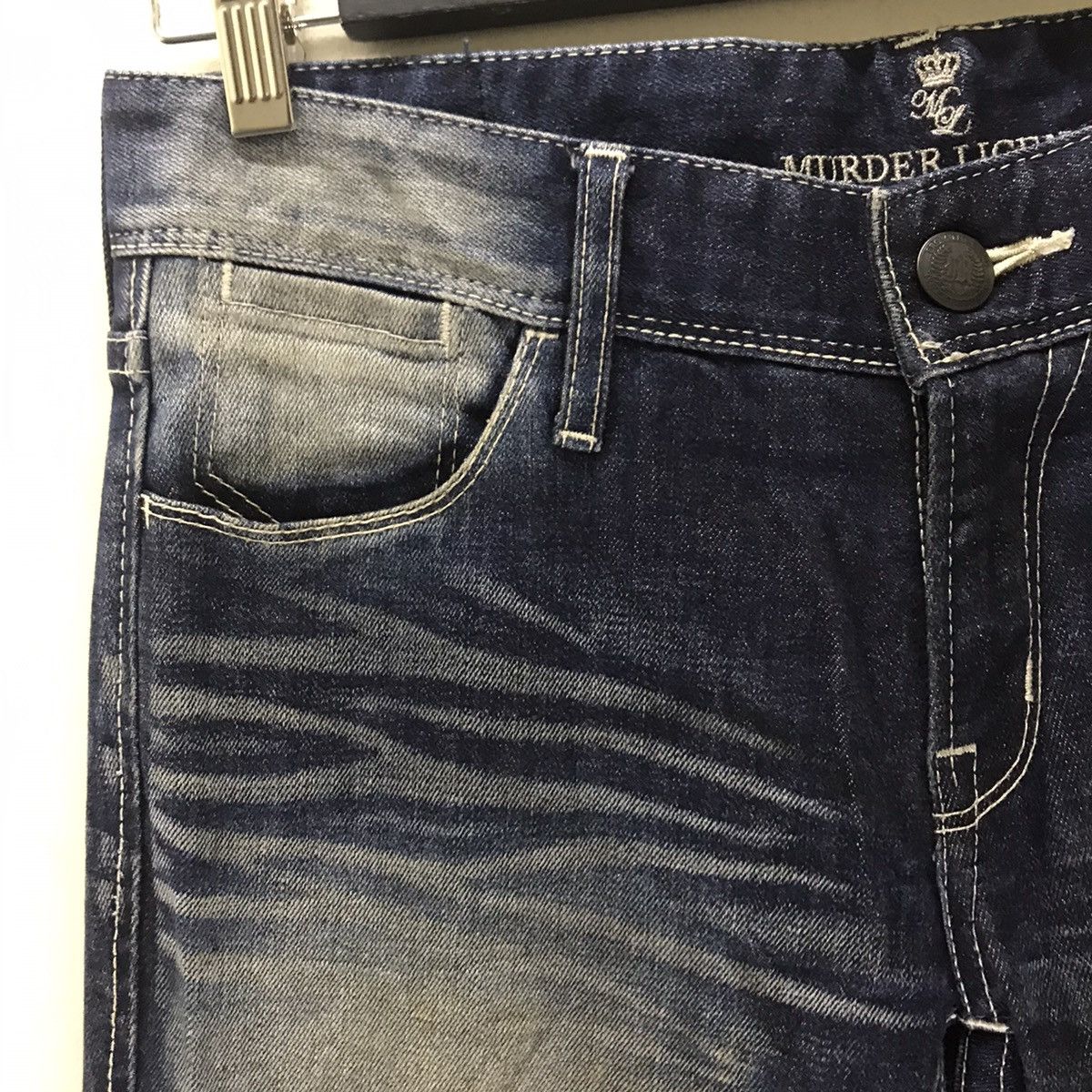 Murder License Murder License Honeycomb Denim Jeans Size US 32 / EU 48 - 4 Thumbnail
